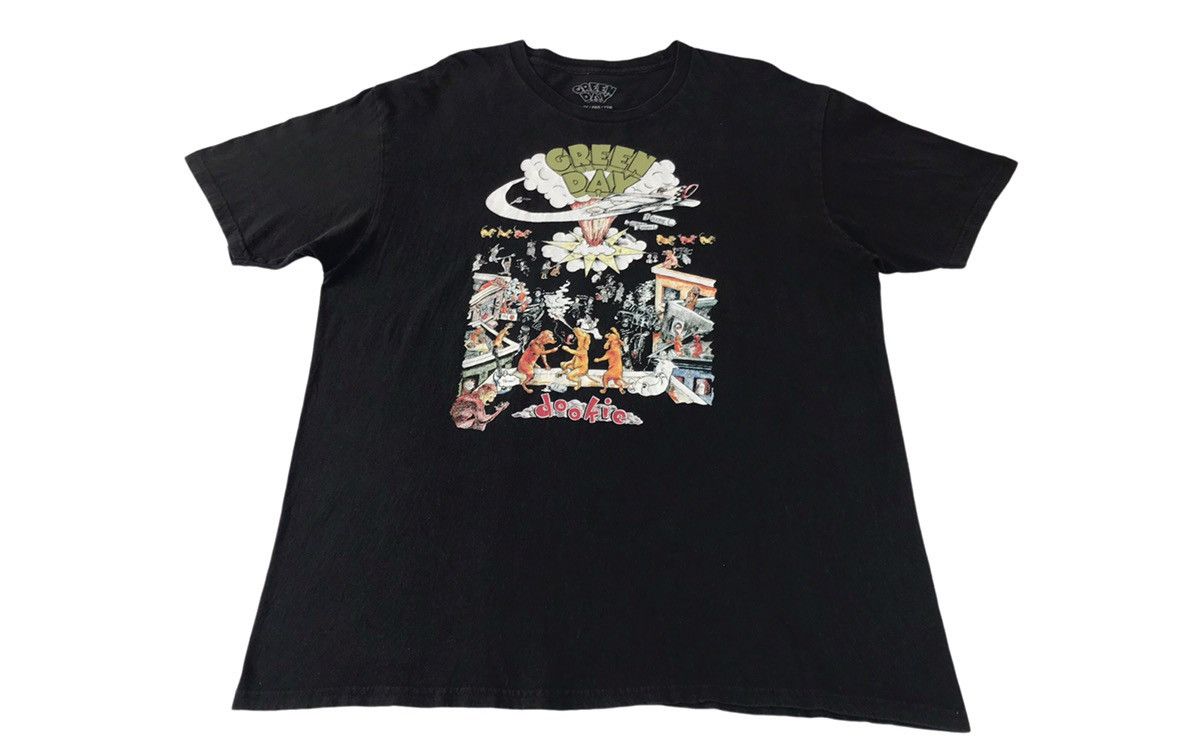 Green Day Dookie Album Rock Band Tee