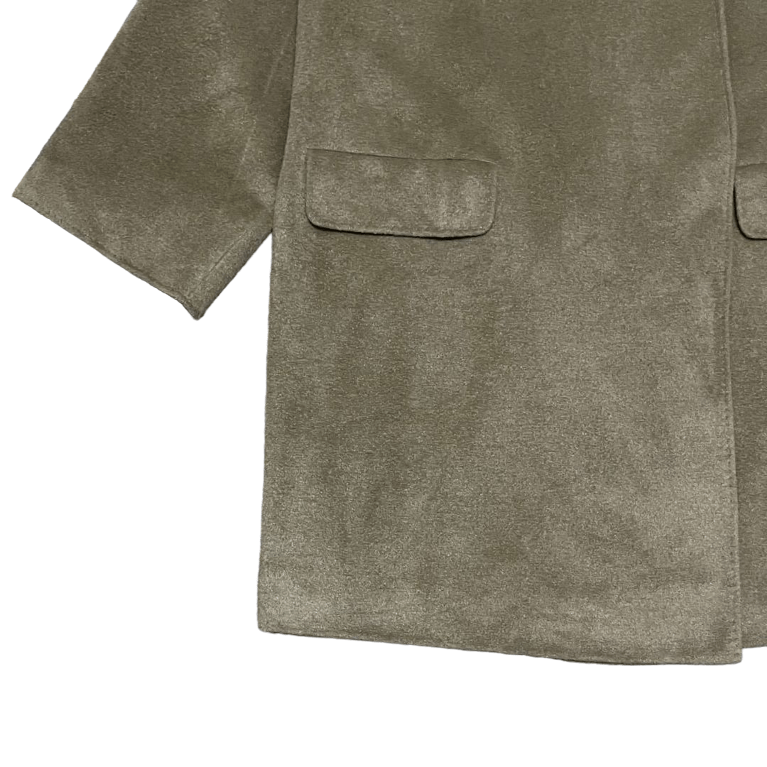 Max Mara Max Mara Made in Italy One Button Wool Coat Size S / US 4 / IT 40 - 3 Thumbnail