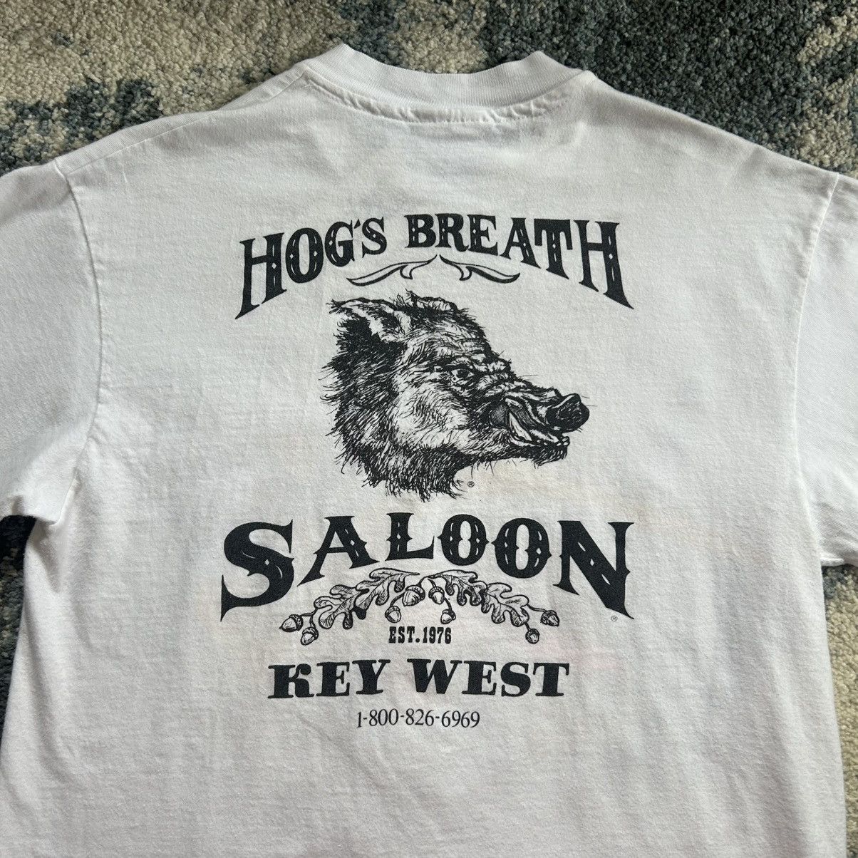 Vintage HOG’S BREATH SALOON KEY WEST FLORiDA USA JOHN LAMB CARTOON Size US M / EU 48-50 / 2 - 11 Thumbnail