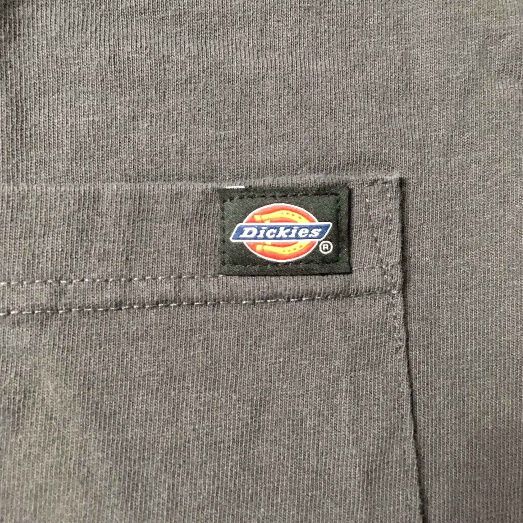 Dickies Dickies Men's Short Sleeve T-Shirt Gray Gray MEDIUM Pocket Performance Cotton Regular Size M Shirts Mens Pro-Grade Vintage No Size US M / EU 48-50 / 2 - 3 Thumbnail
