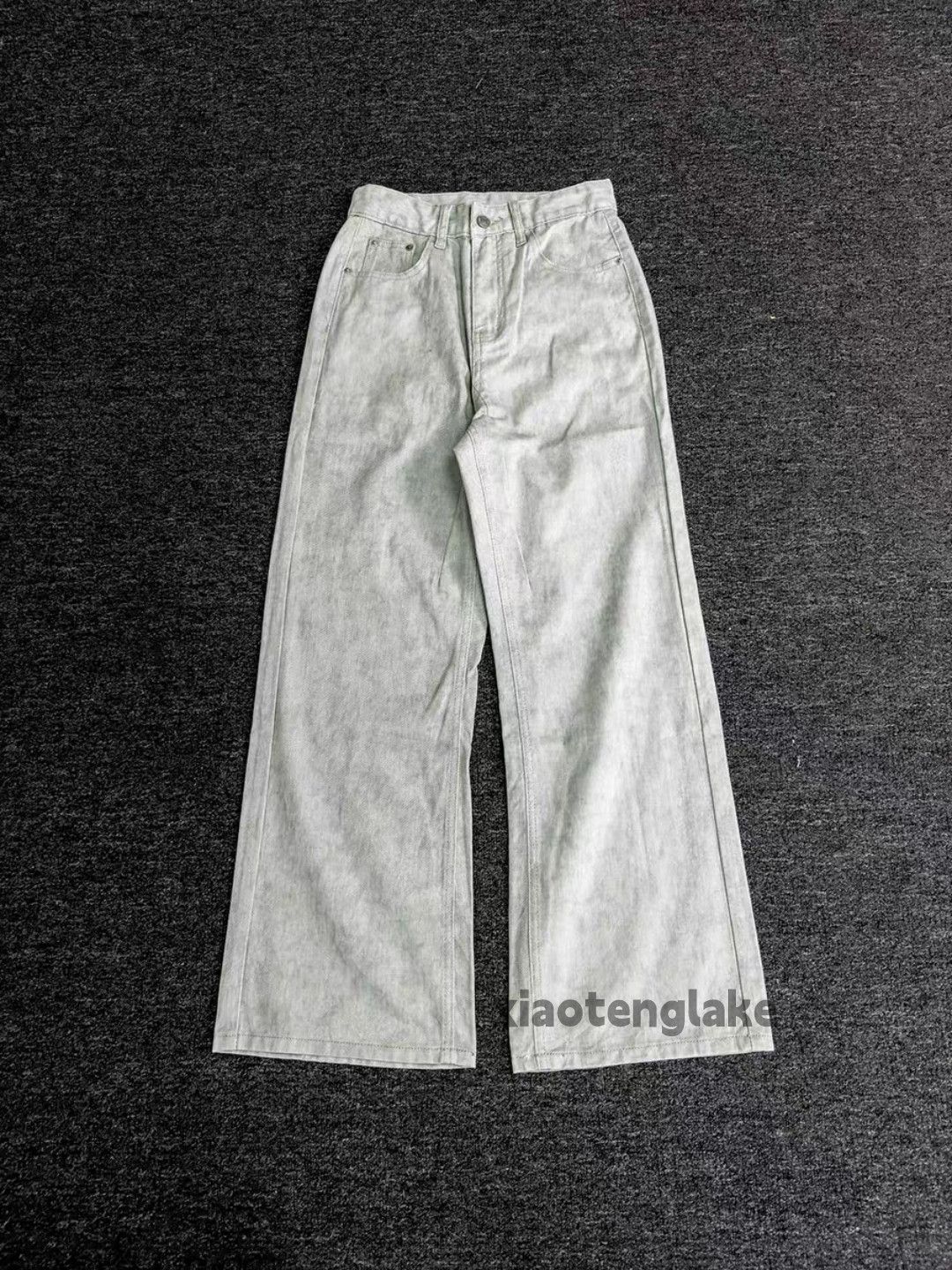 Vintage Utility washed faded cleanfit yuppie stain paint jeans Size US 34 / EU 50 - 1 Thumbnail