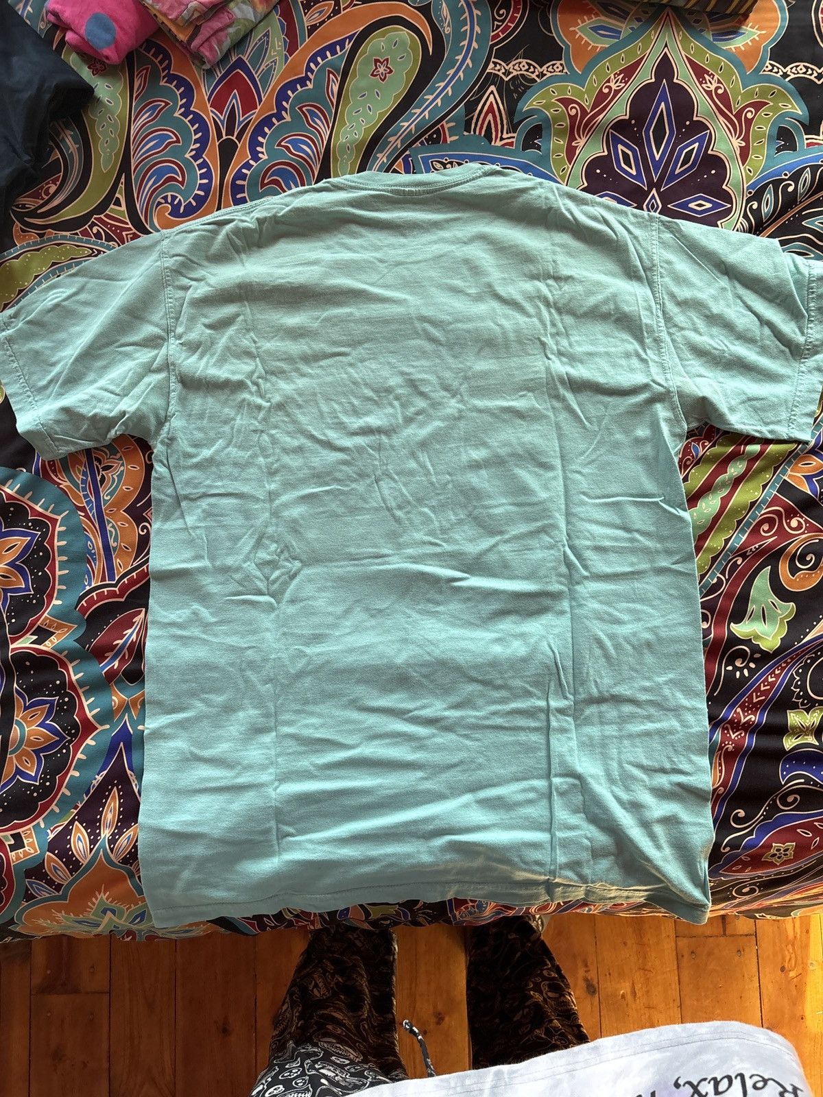 Golf Wang Golf Wang Light Blue Cursive Tee Size US M / EU 48-50 / 2 - 2 Thumbnail