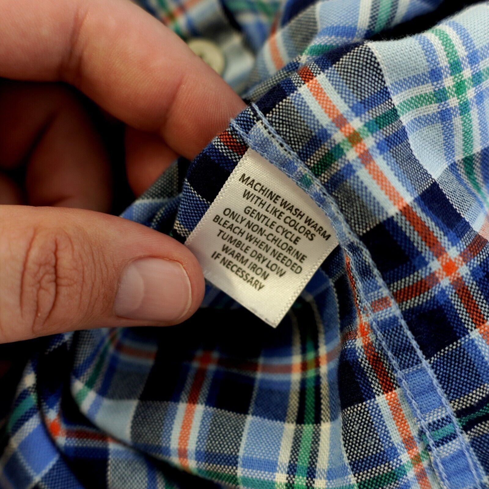 Other Southern Pines Flannel Plaid Blue Multi-Collared Collared Dr Size US M / EU 48-50 / 2 - 14 Thumbnail