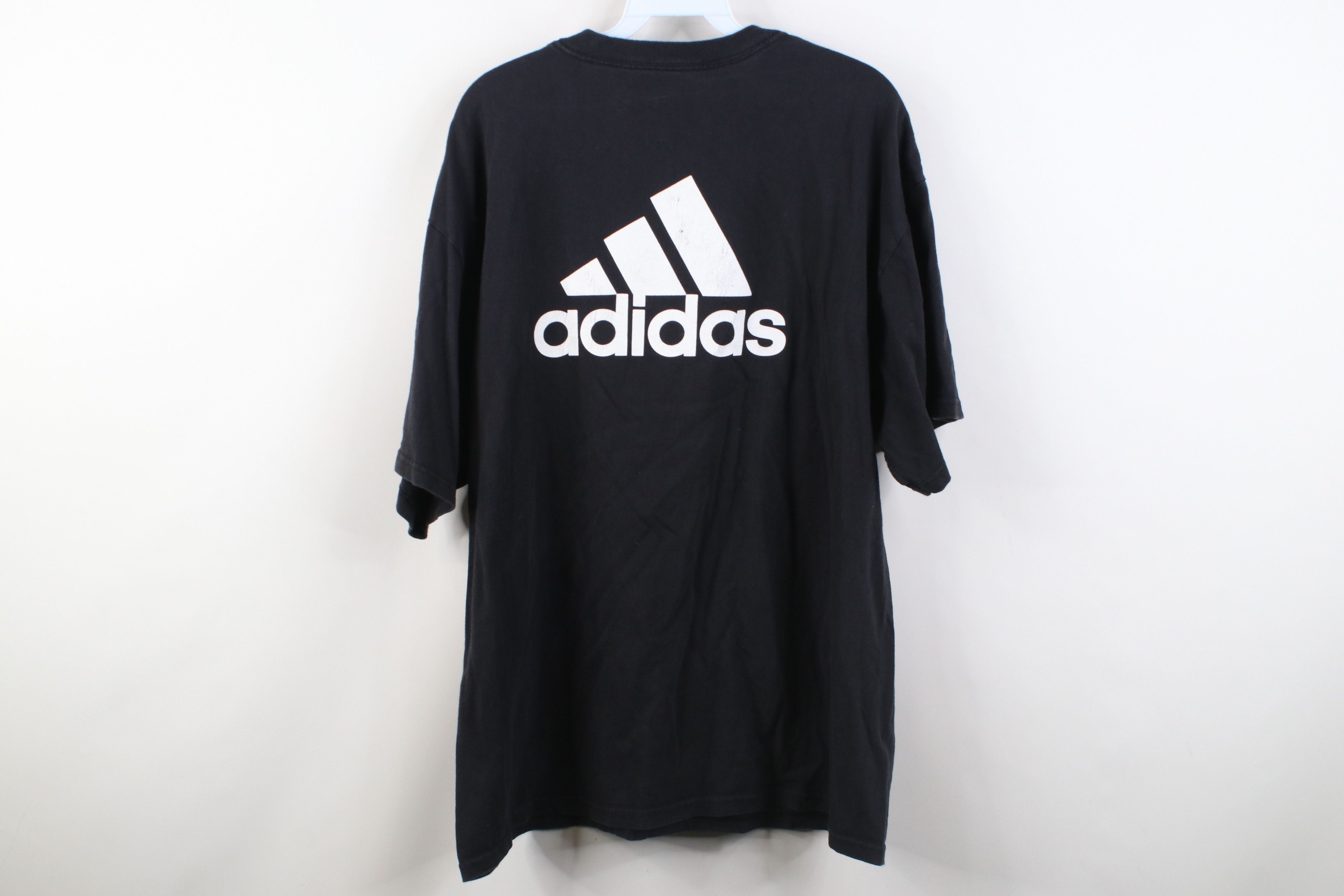 Adidas Vintage Adidas Madonna University Volleyball T-Shirt Black Size US L / EU 52-54 / 3 - 11 Thumbnail