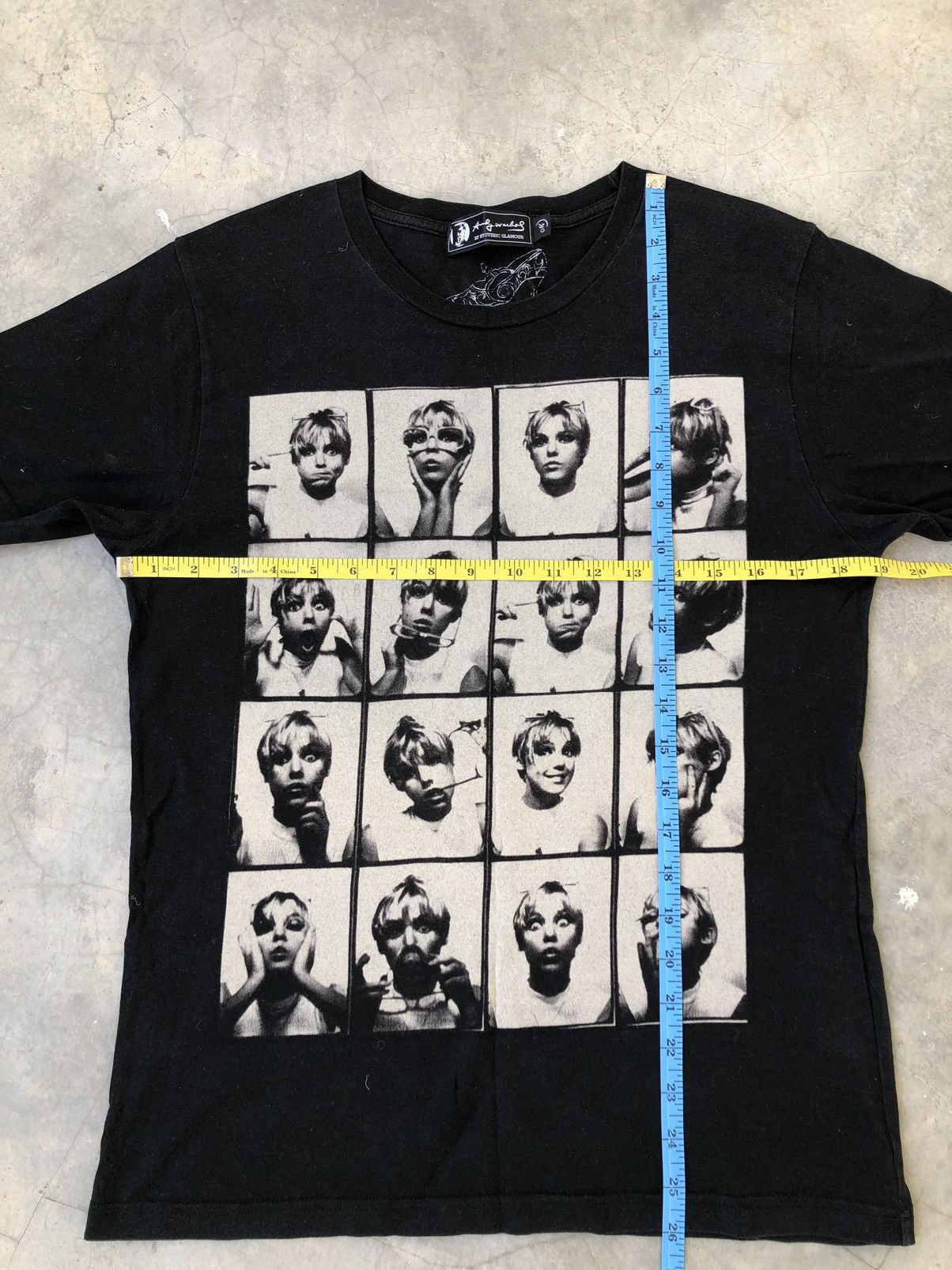 Hysteric Glamour Andy Warhol By Hysteric Glamour Multi Photo Tee Size US S / EU 44-46 / 1 - 8 Thumbnail
