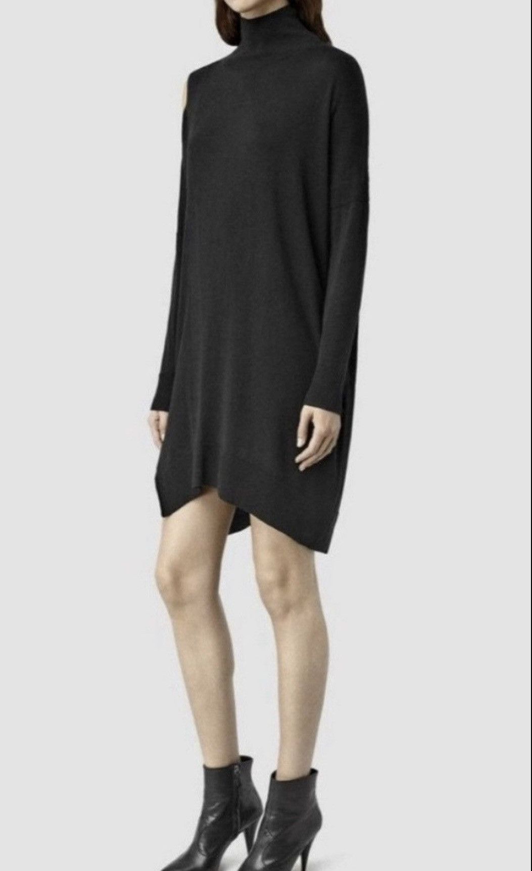 Allsaints Single Slit Shoulder Sweater Size S / US 4 / IT 40 - 2 Thumbnail
