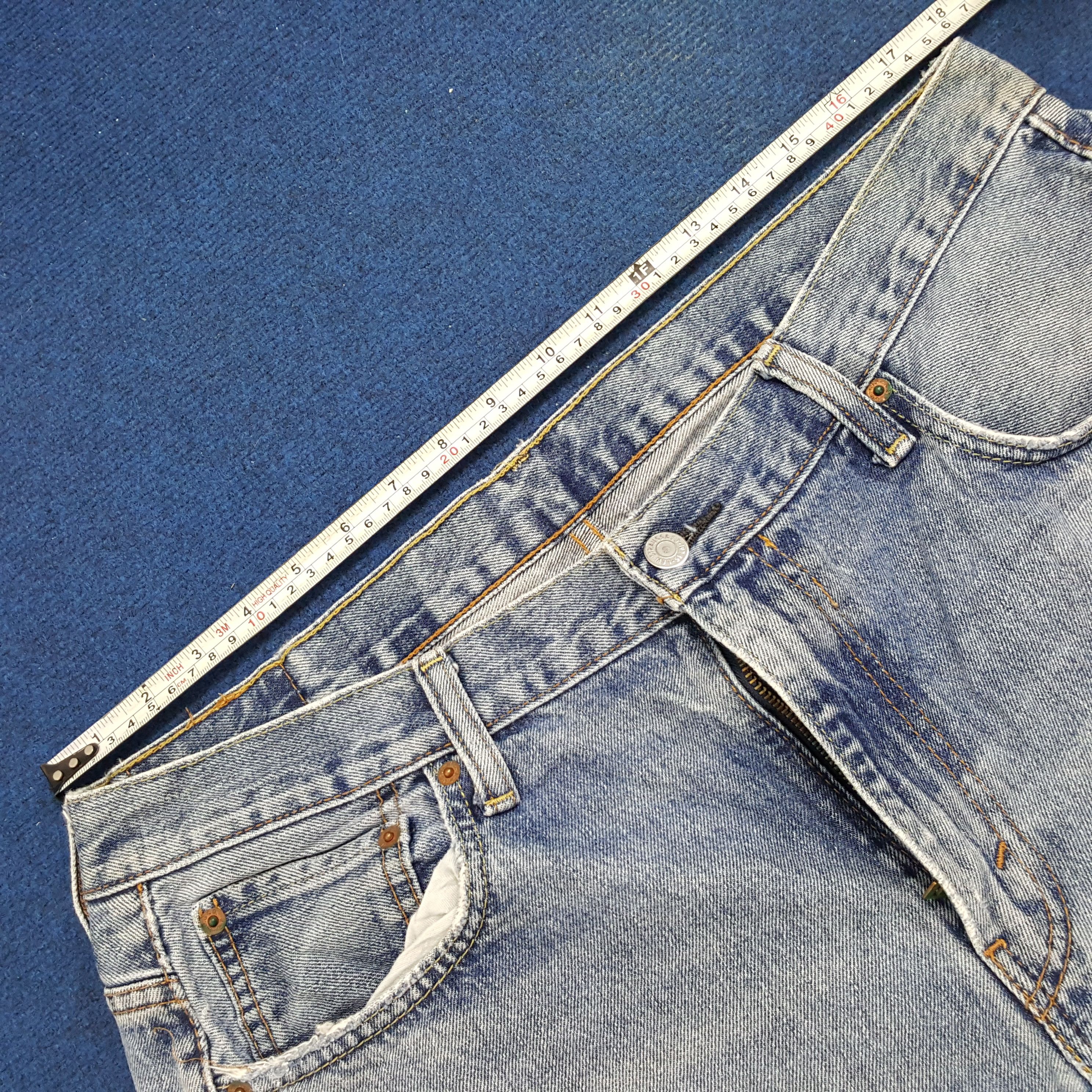 Levi's × Vintage Vintage Levi's Straight Cut Denim Jeans Size US 36 / EU 52 - 5 Thumbnail