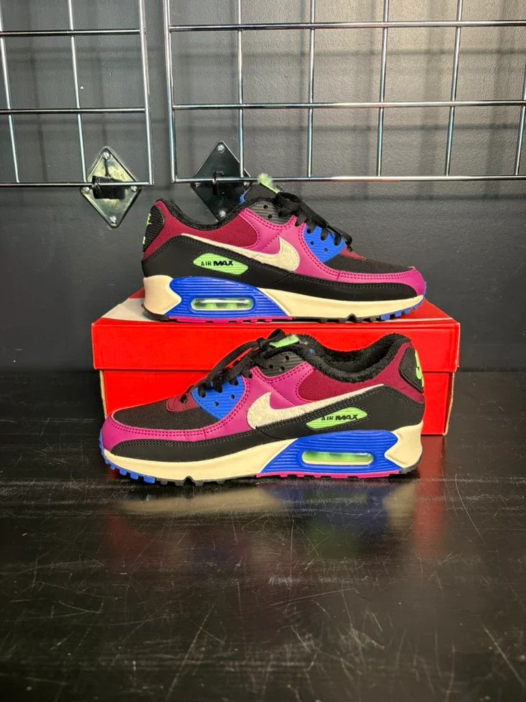 Nike Nike Air Max 90 "Cactus Flower Dark Beetroot" (WMNS) **PRE-OWNED** Size US 9 / IT 39 - 2 Thumbnail