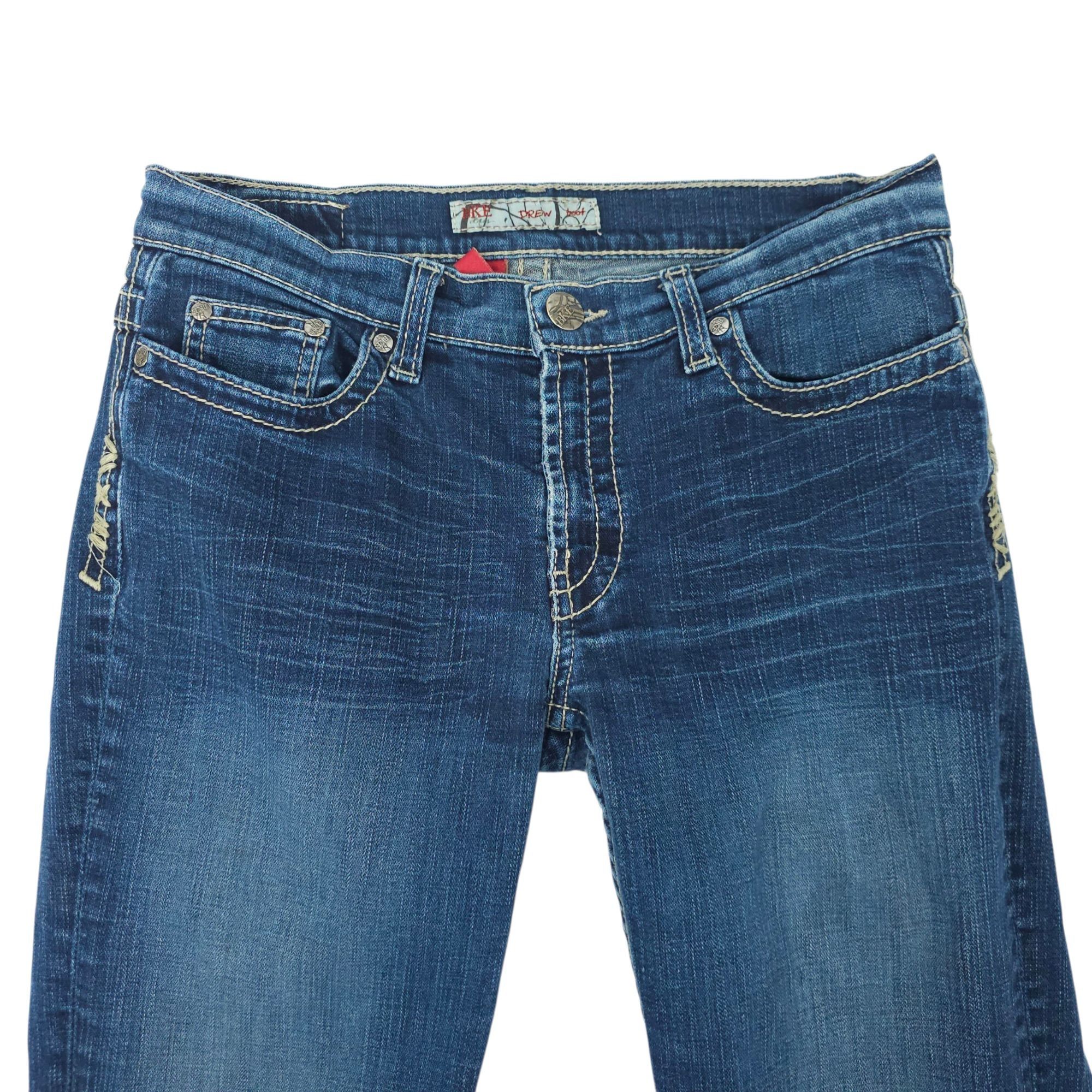 BKE BKE Buckle Drew Boot Cut Stretch Jeans Womens 28x29.5 Size 30" / US 8 / IT 44 - 10 Thumbnail