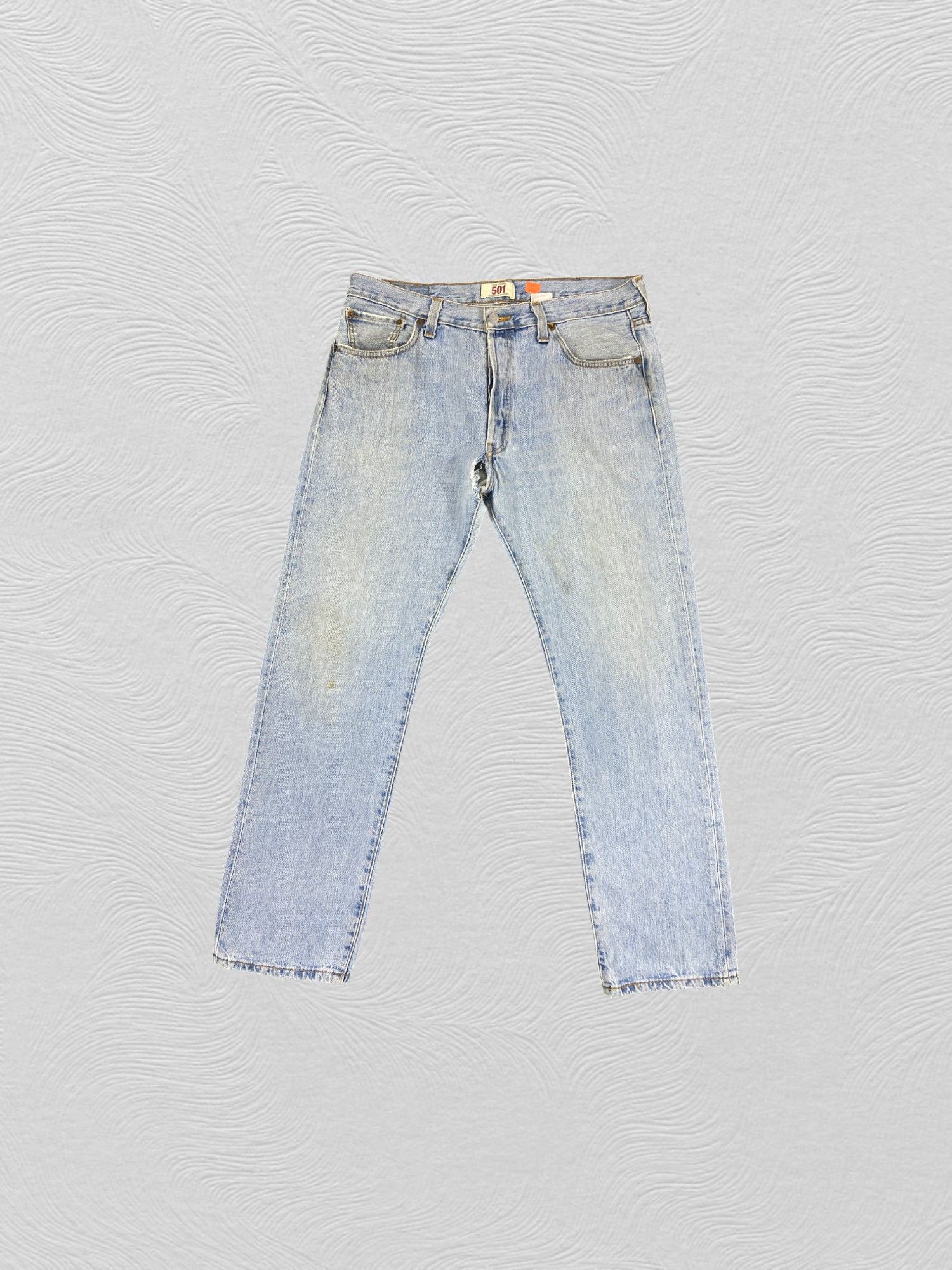 Japanese Brand Light Blue Wash Vintage Levi's 501 Jeans 36x32 Denim -JN2430 Size US 36 / EU 52 - 1 Thumbnail