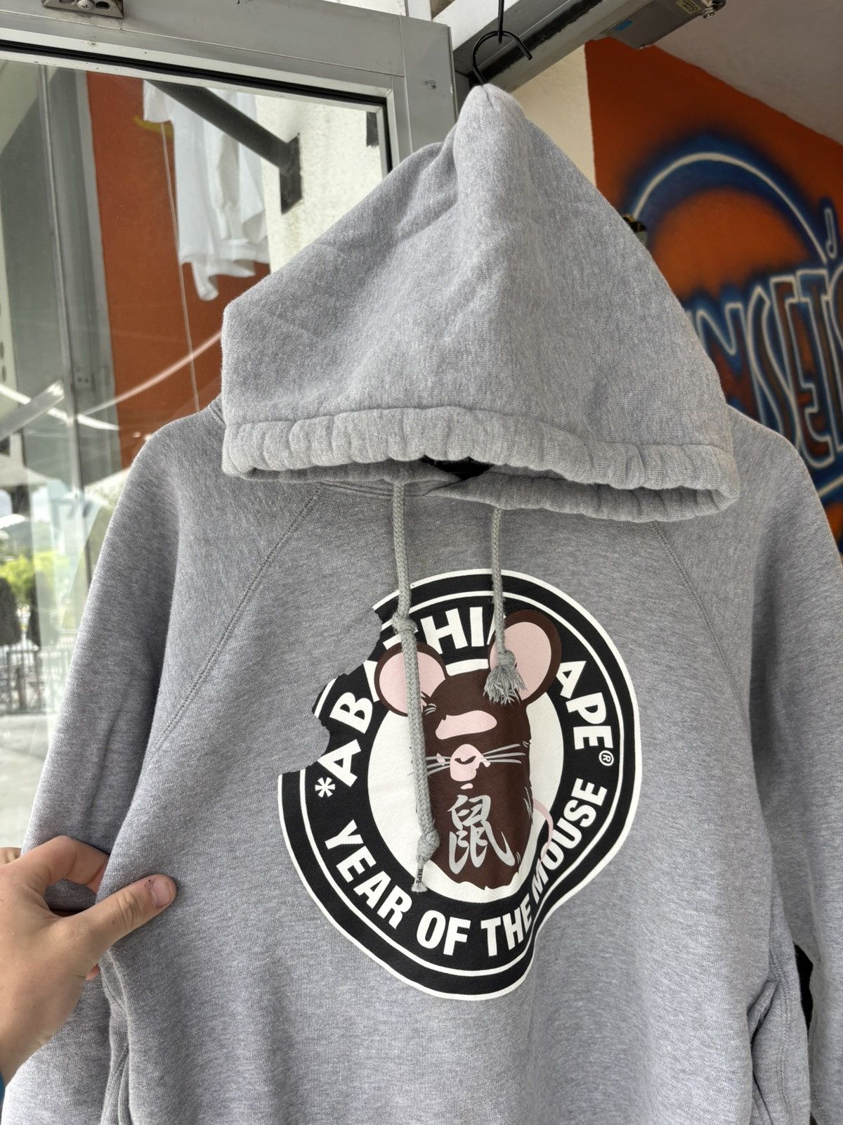 Bape Medium fits small bape year of the mouse hoodieb Size US S / EU 44-46 / 1 - 1 Thumbnail