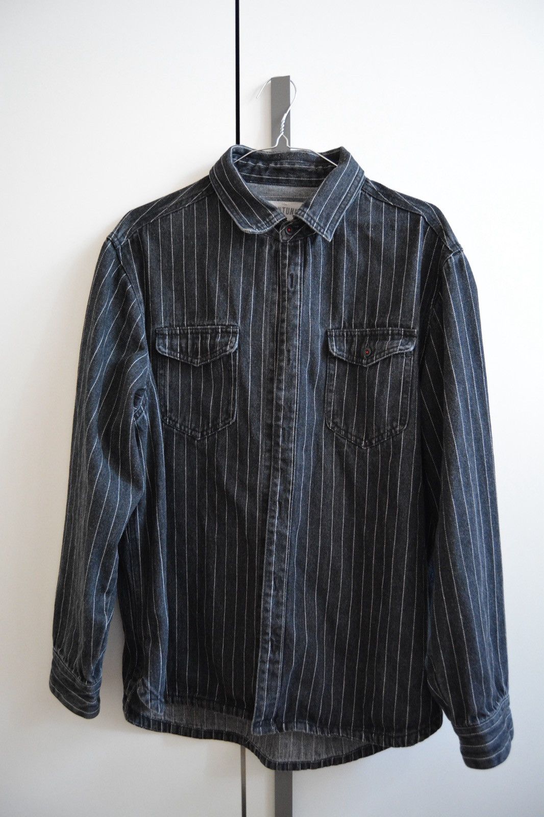 Other Vintage Long Sleeve Collard Shirt Size US L / EU 52-54 / 3 - 1 Thumbnail