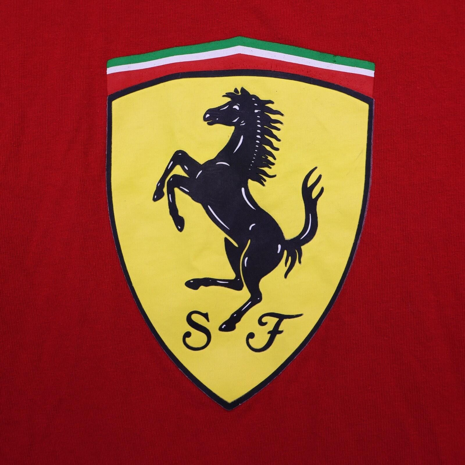 Ferrari Men Small Scuderia Ferrari Red Big Logo Shirt Size ONE SIZE - 2 Thumbnail