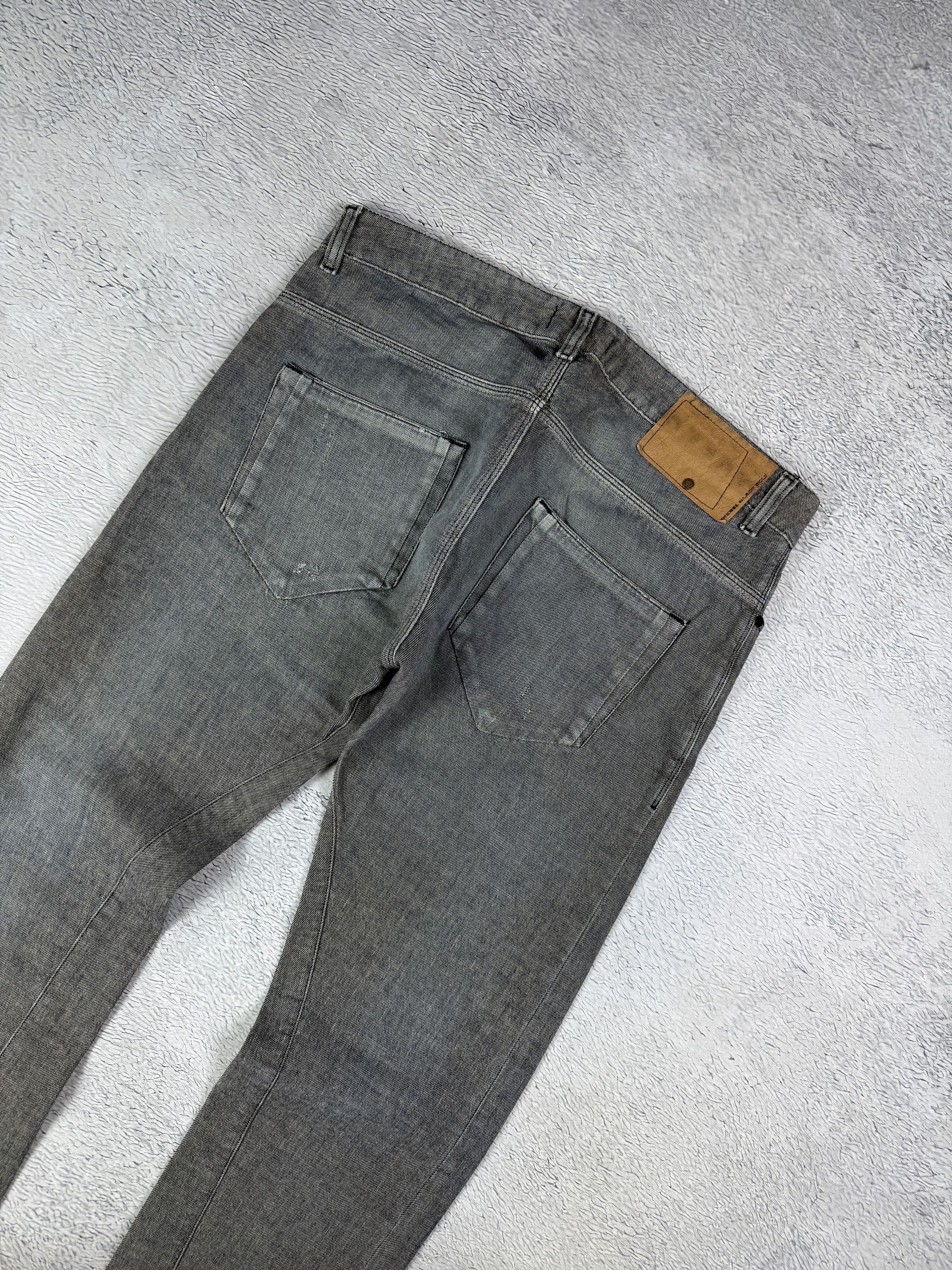 Diesel Diesel Black Gold Jeans Superbia Distressed Denim Ripped Size US 32 / EU 48 - 2 Thumbnail