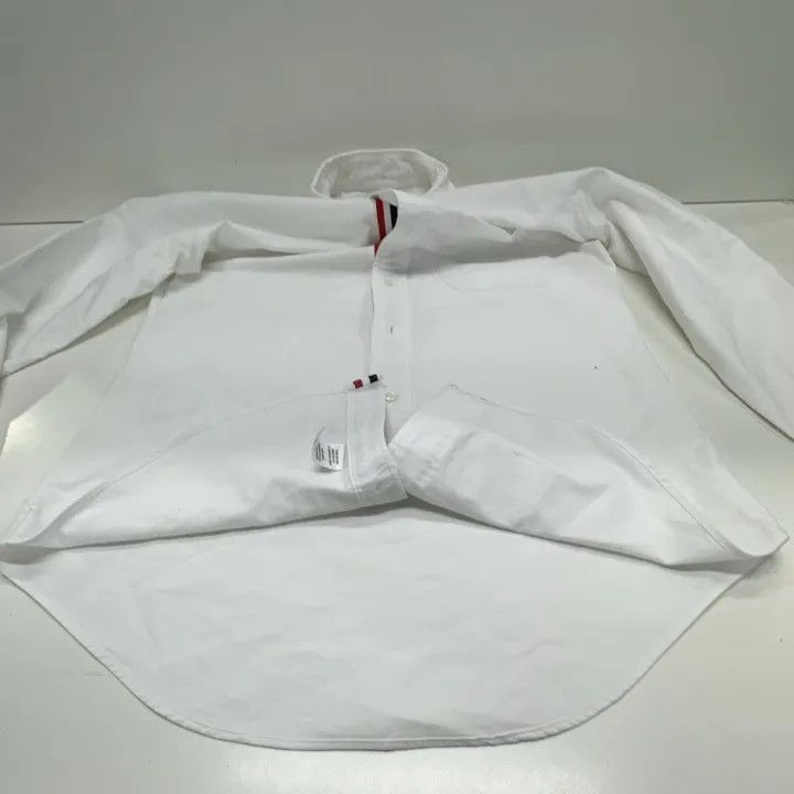 Thom Browne Thom Browne Classic Long Sleeve Oxford Shirt -2507 Size US M / EU 48-50 / 2 - 4 Thumbnail