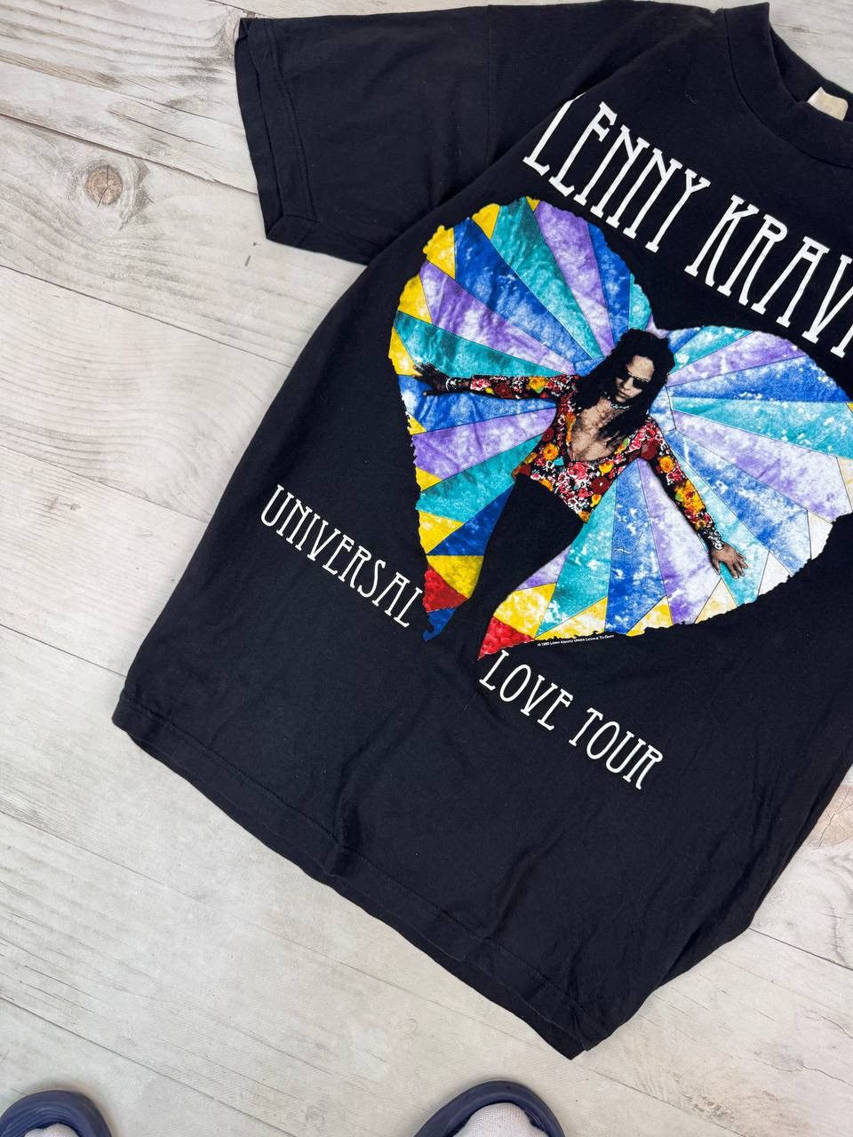Band Tees Vintage 1993 Lenny Kravitz Universal Love Tour T Shirt Size US L / EU 52-54 / 3 - 3 Thumbnail