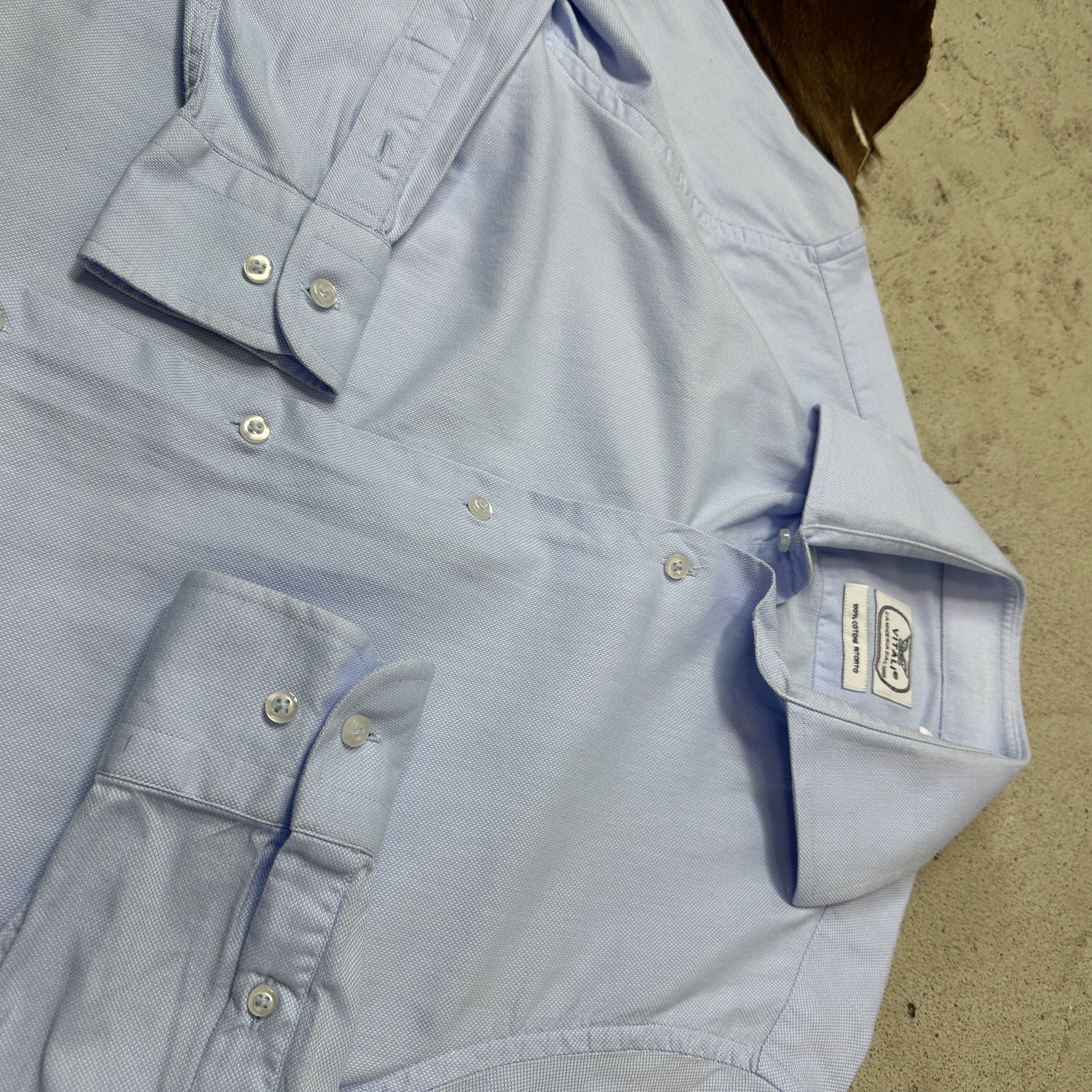 Vintage Vintage Classy Button Up Vitali Camiceria Sartorial Shirt Size US S / EU 44-46 / 1 - 3 Thumbnail