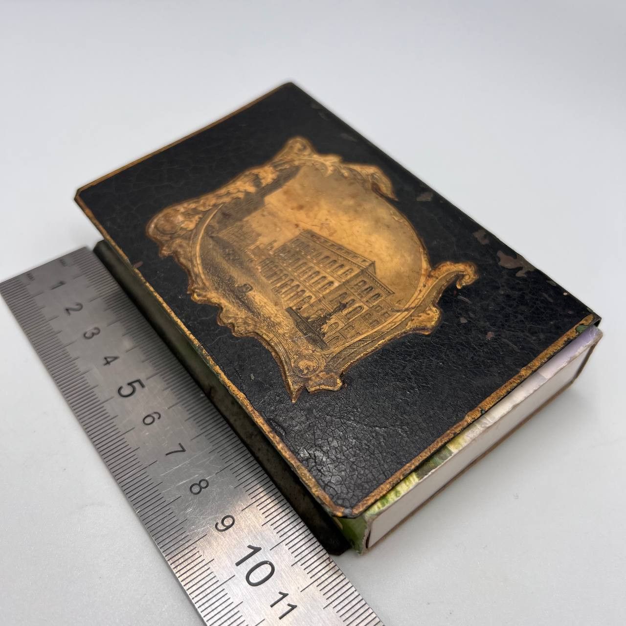 Other Big Antique Metal Matchstick Case Made in Old Europe Size ONE SIZE - 3 Thumbnail