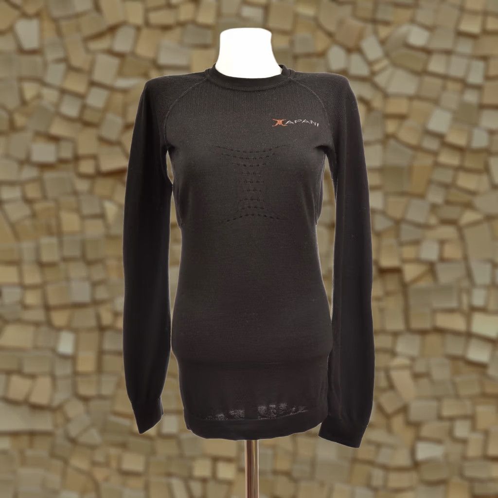 Vintage X-Bionic Apani P.V. 2.1 Merino Wool Blend Long Sleeve Top Base Layer Lady S/M Shirt Womens Size M / US 6-8 / IT 42-44 - 1 Thumbnail