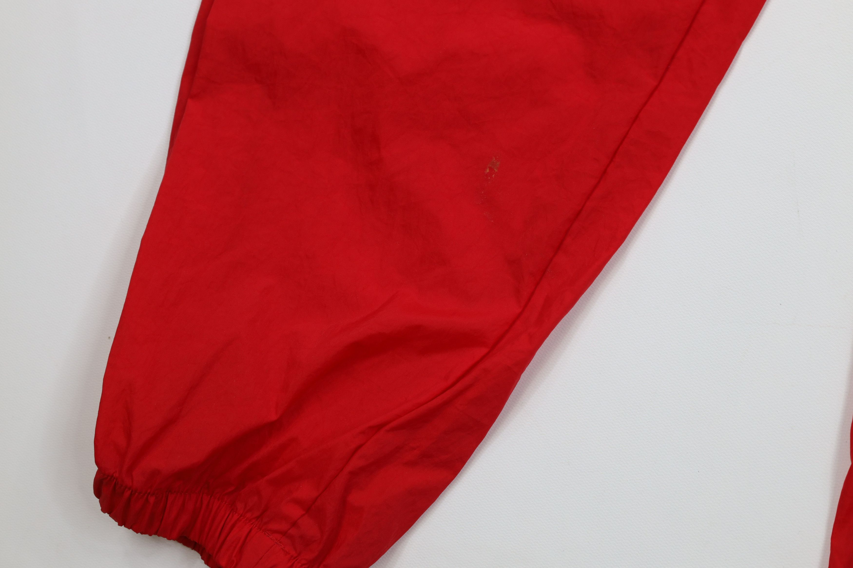 Marlboro Vintage 90s Marlboro Packable Windbreaker Joggers Pants Red Size US 38 / EU 54 - 5 Thumbnail