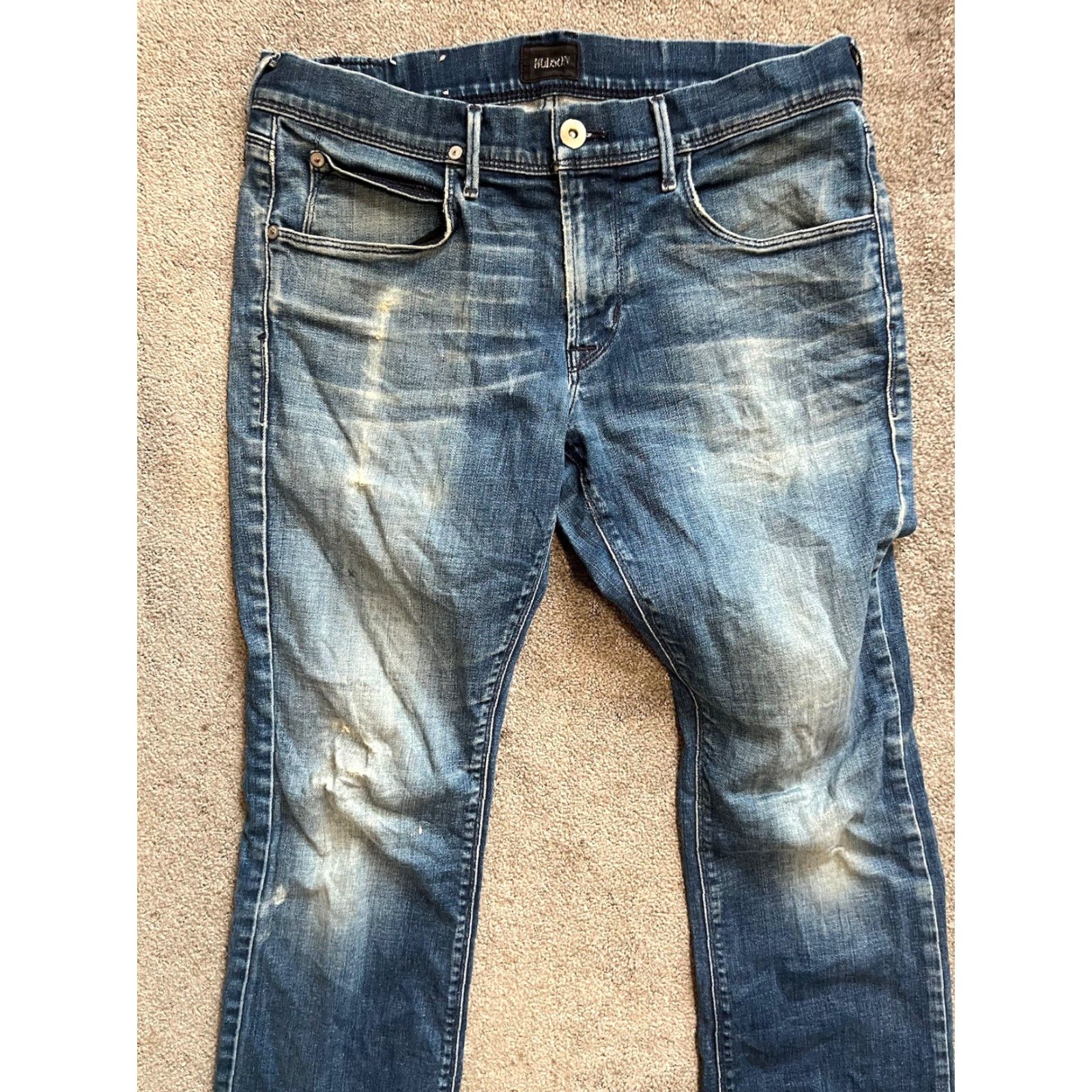 Hudson Hudson Women Blue Skinny Jeans Size 31 Size 24" / US 00 / IT 34 - 3 Thumbnail