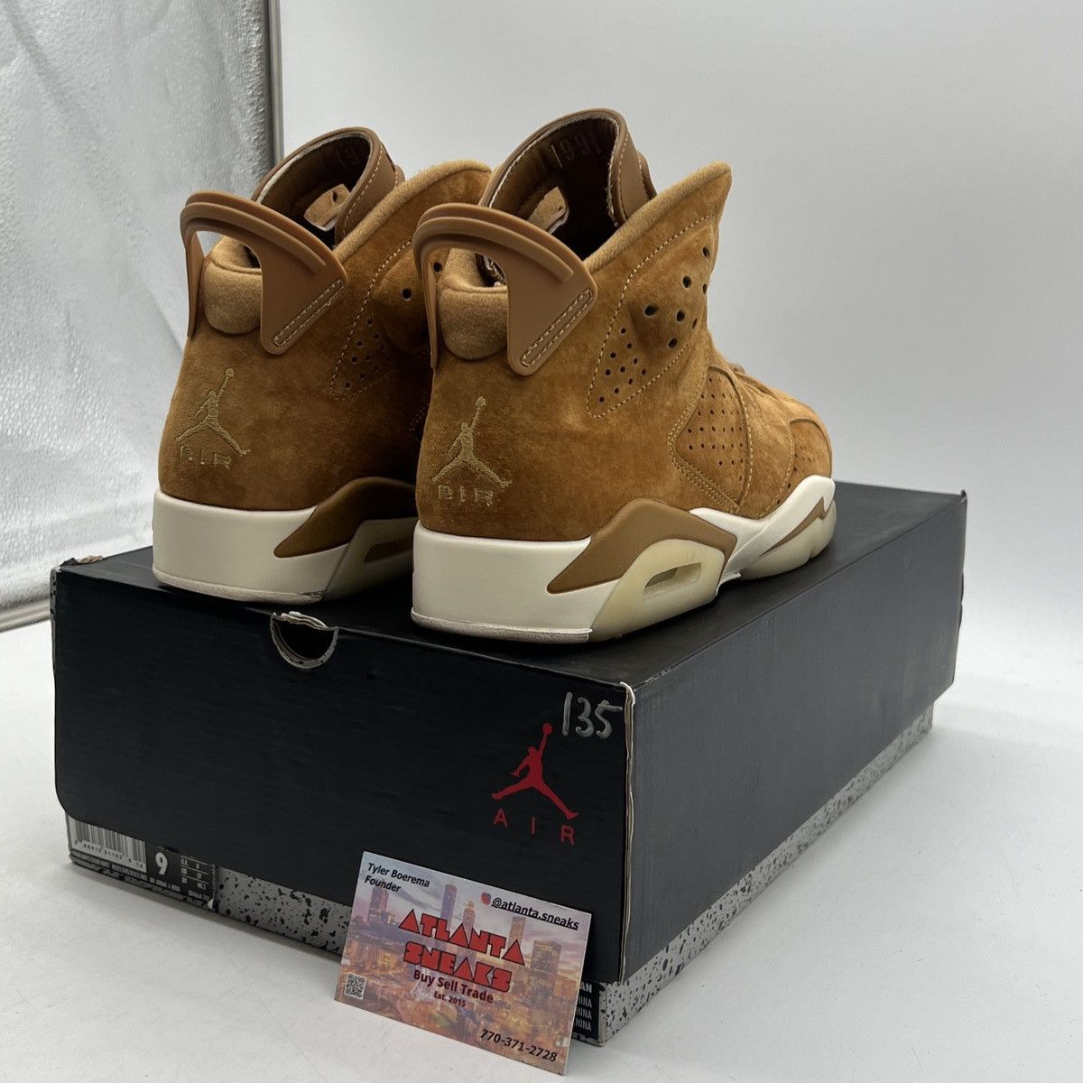 Jordan Brand Air Jordan 6 wheat Size US 9 / EU 42 - 5 Thumbnail
