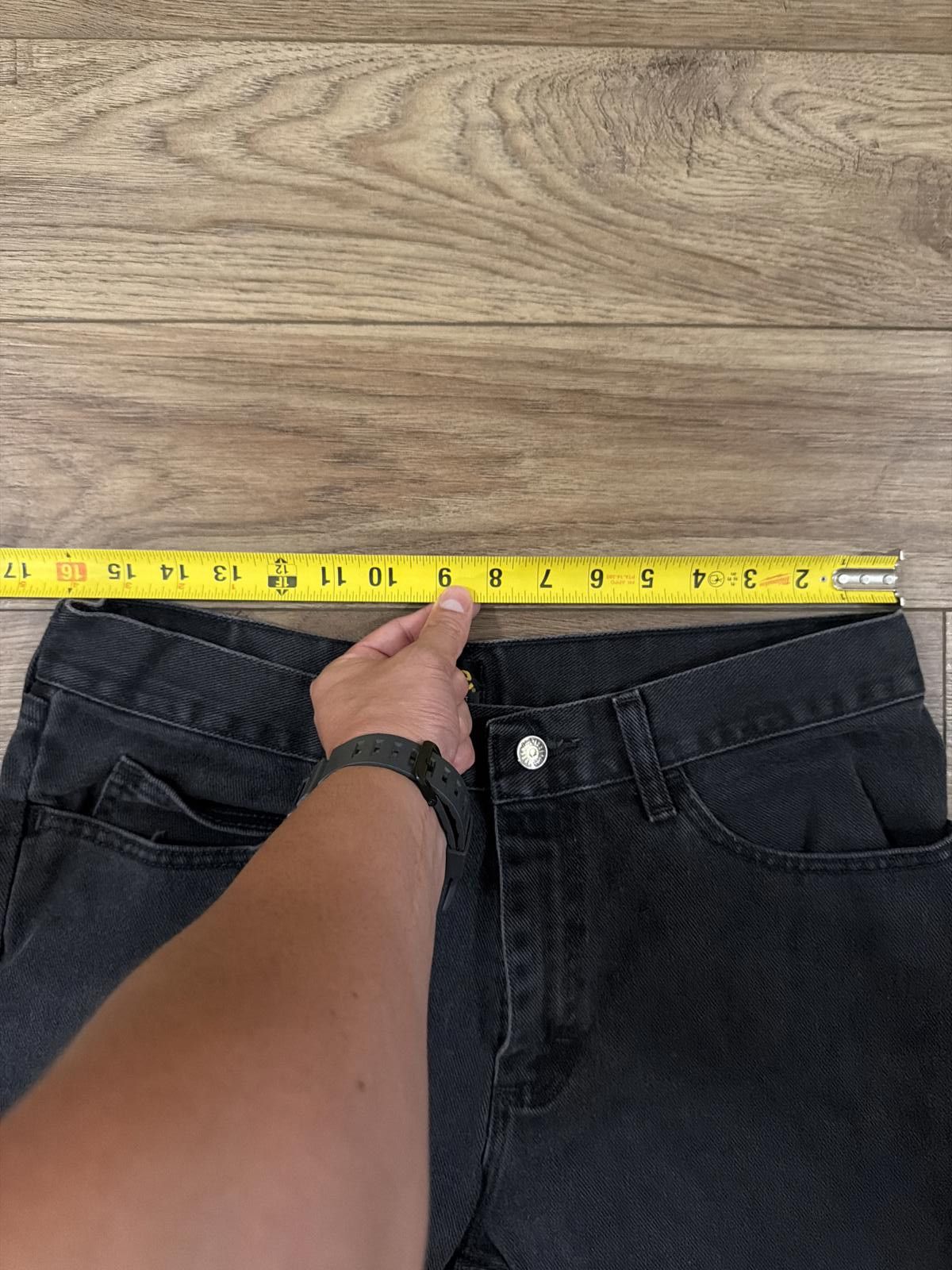 Lee Vintage Y2K Lee Relaxed Fit Black Denim Jeans 33x30 Grunge Size US 33 - 8 Thumbnail