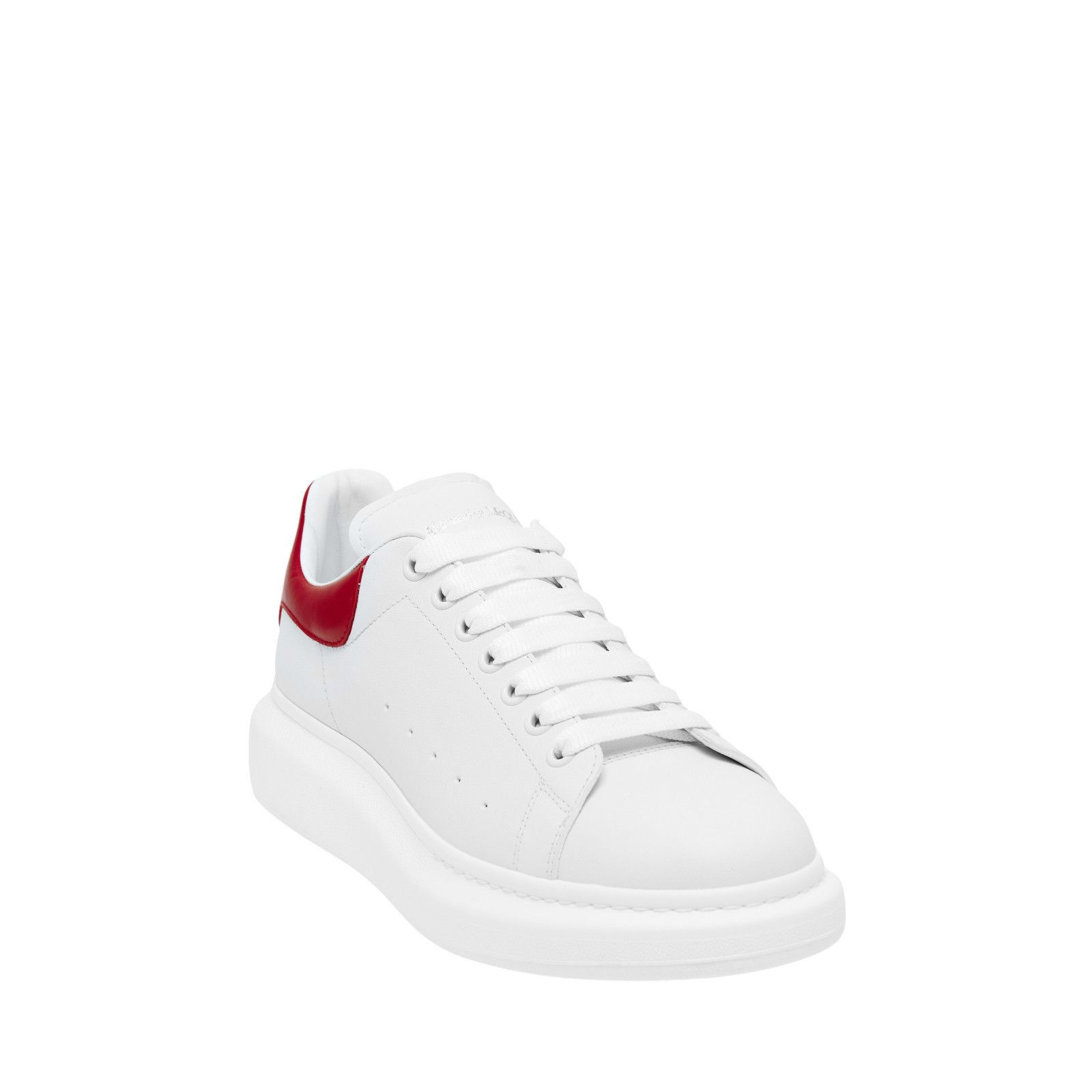 Alexander McQueen ALEXANDER MCQUEEN Oversized $590 Men's Off White/Red Sneaker Size US 9.5 / EU 42-43 - 2 Thumbnail