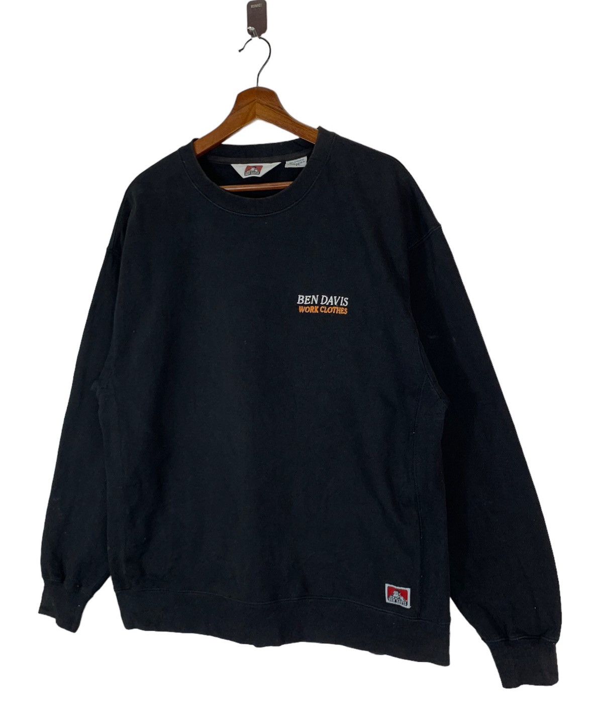 Ben Davis VINTAGE BEN DAVIS AMERICAN BRAND WORKERS CREWNECK Size US L / EU 52-54 / 3 - 4 Thumbnail