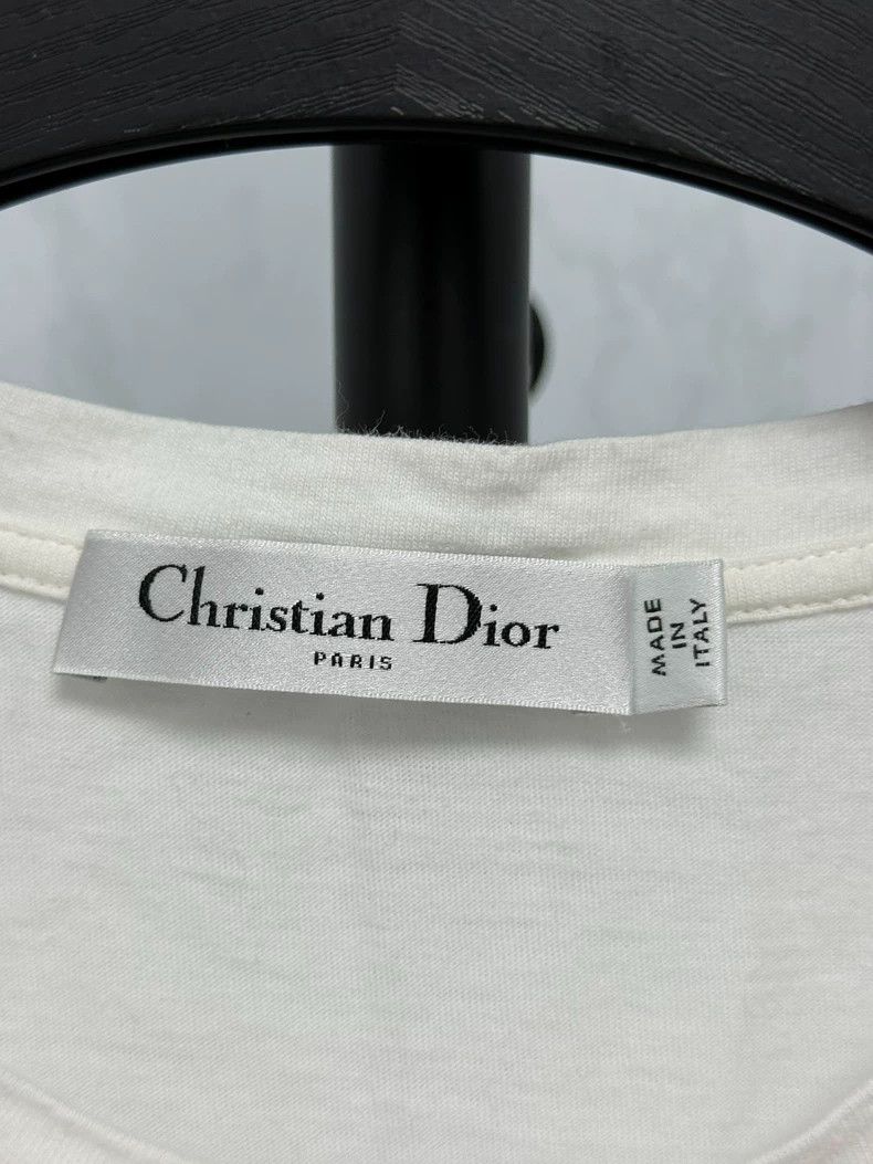 Dior Dior New butterfly embroidery slogan logo gold thread shor Size XL / US 12-14 / IT 48-50 - 2 Thumbnail