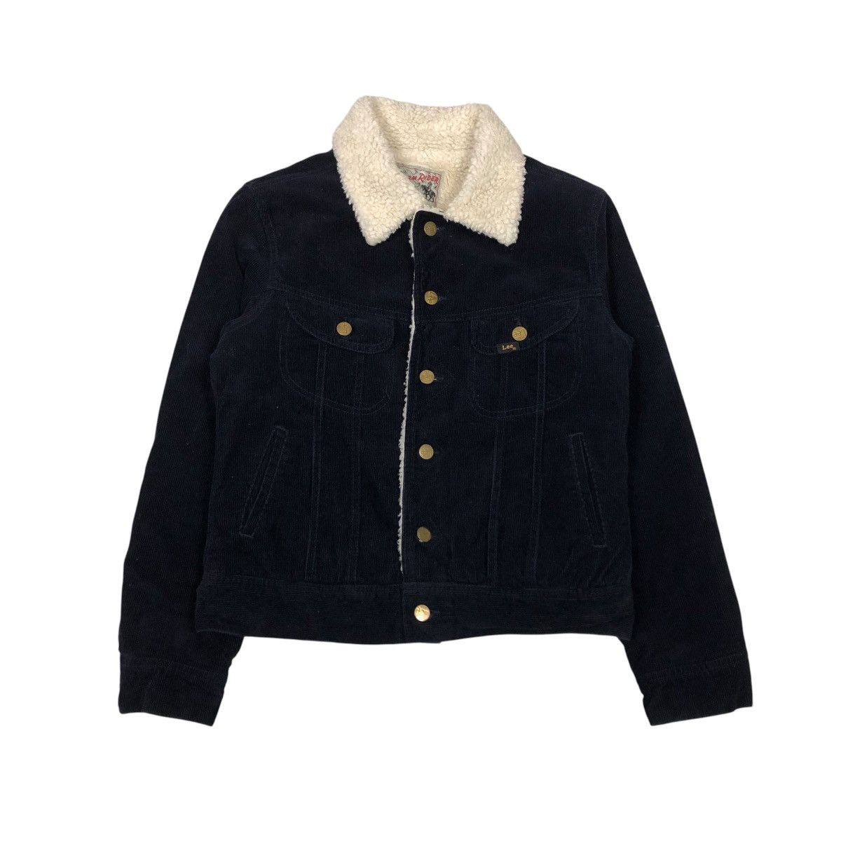 Lee 🔥VINTAGE TRUCKER CORDUROY JACKET LEE STORM RIDER BLANKET Size US M / EU 48-50 / 2 - 1 Thumbnail