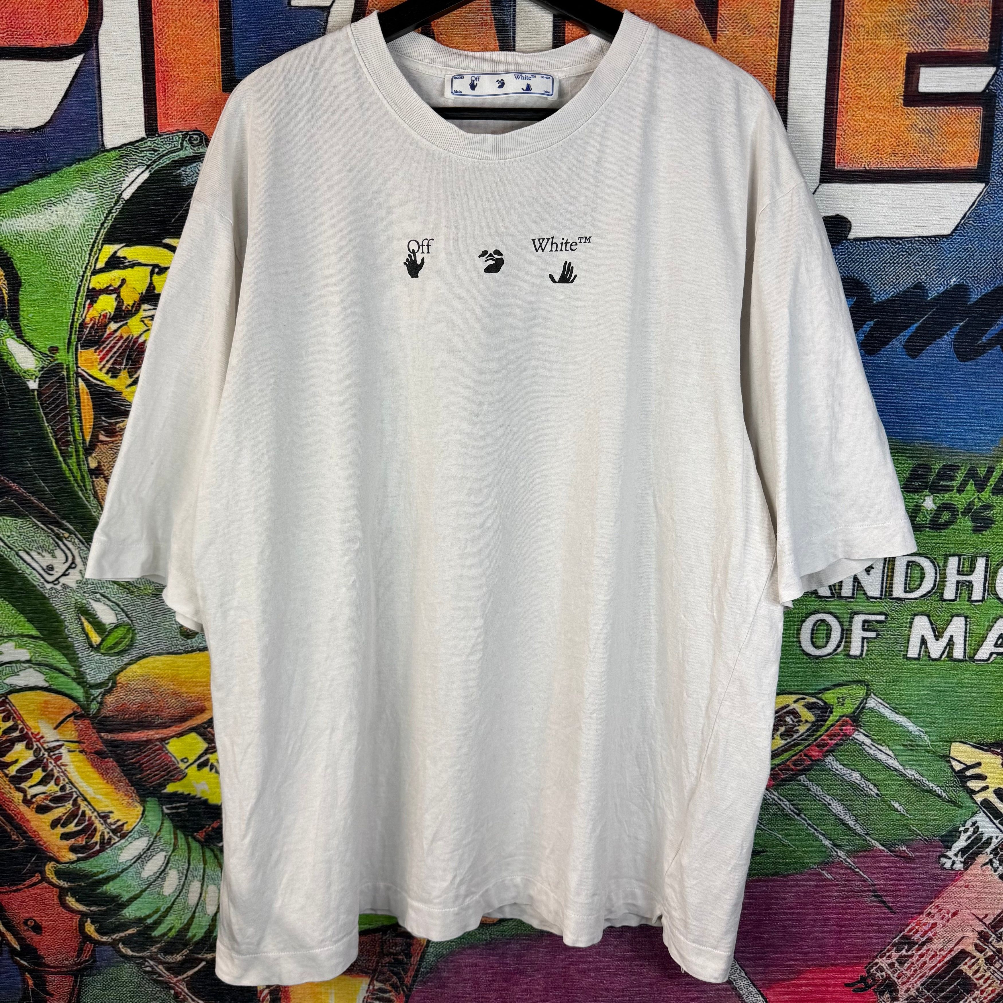 Off-White OFF-WHITE Spray Marker Tee Size XL Size US XL / EU 56 / 4 - 1 Thumbnail