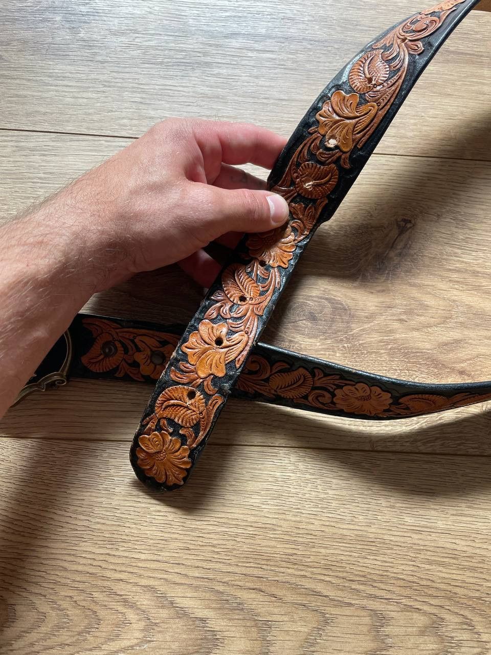 Harley Davidson harley davidson rain tree 1978 leather belt vintage Size ONE SIZE - 7 Thumbnail