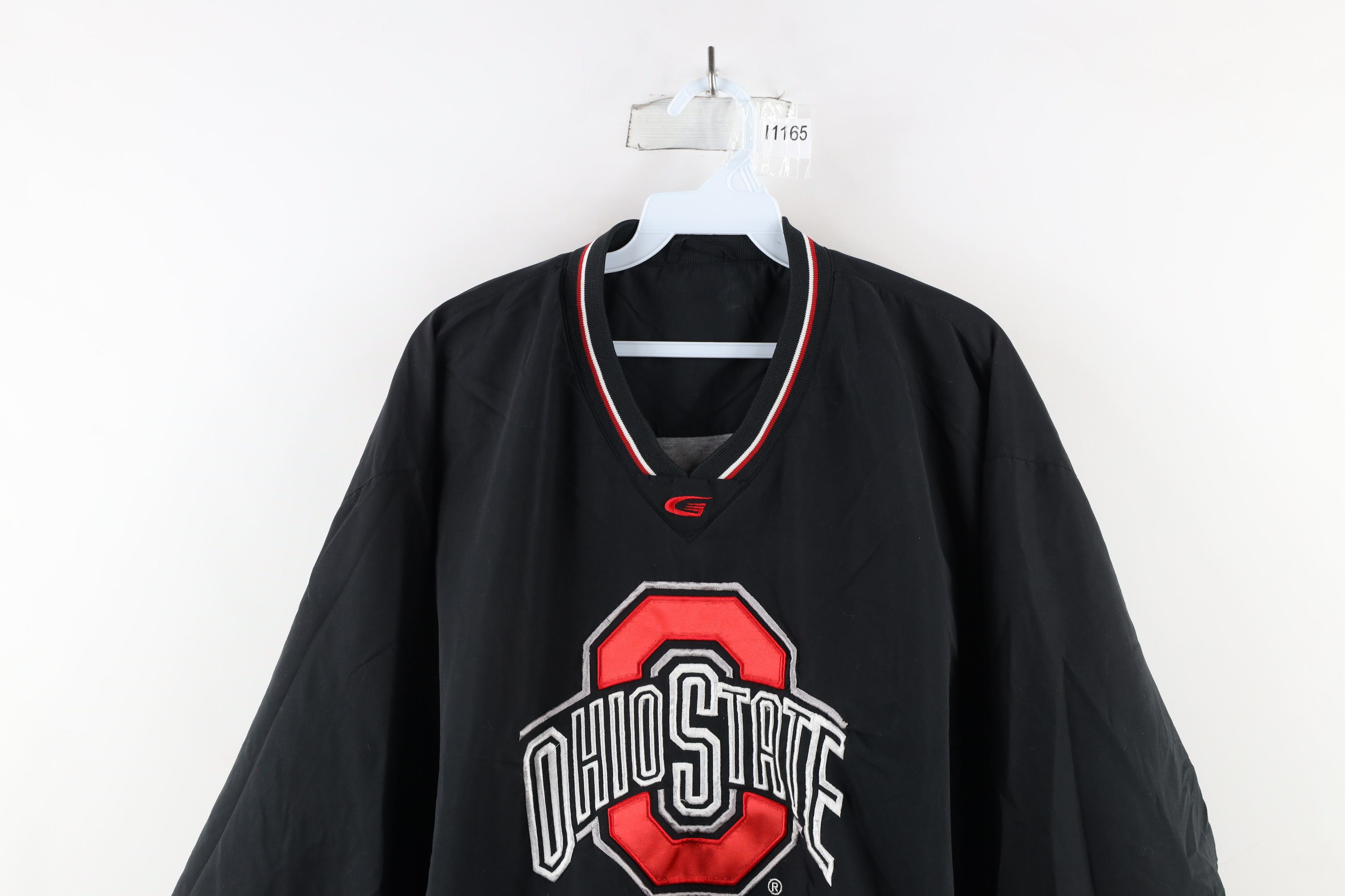 Vintage Vintage Out Ohio State University Pullover Jacket Black Size US XXL / EU 58 / 5 - 2 Thumbnail