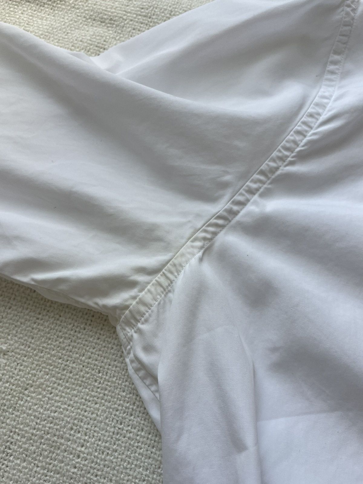 Jil Sander Jil Sander White Cotton Long-Sleeve Shirt M Size Size US M / EU 48-50 / 2 - 8 Thumbnail