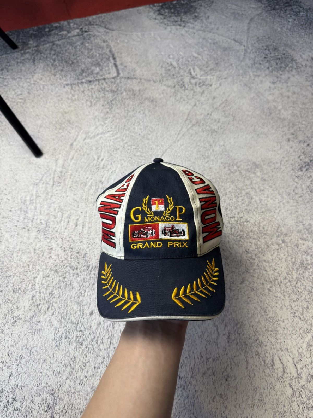 Formula 1 Vintage Monaco Grand Prix Racing Cap Hat F1 Size ONE SIZE - 14 Thumbnail