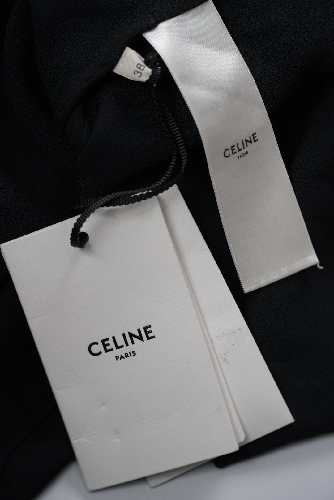Celine Celine Mini Workwear Dress in Viscose Sablé Size S / US 4 / IT 40 - 9 Thumbnail