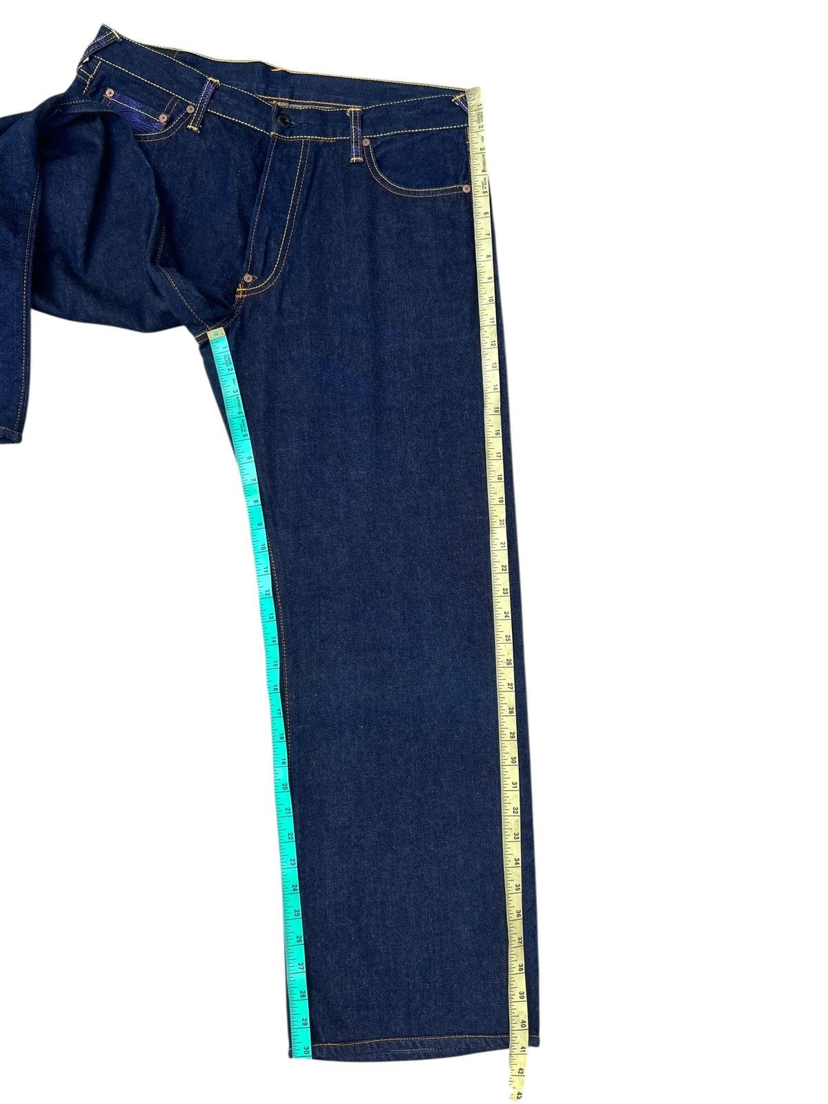 RMC Jeans RMC Martin Ksohoh Blue Denim Selvedge Jeans Loose Size US 36 / EU 52 - 7 Thumbnail