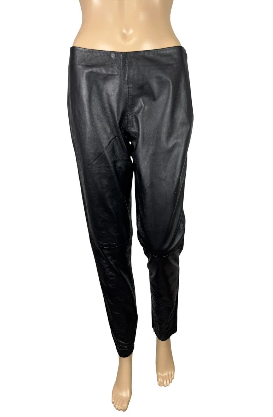 Other La Redoute Genuine Leather Trousers size UK10 Size 32" / US 10 / IT 46 - 2 Thumbnail