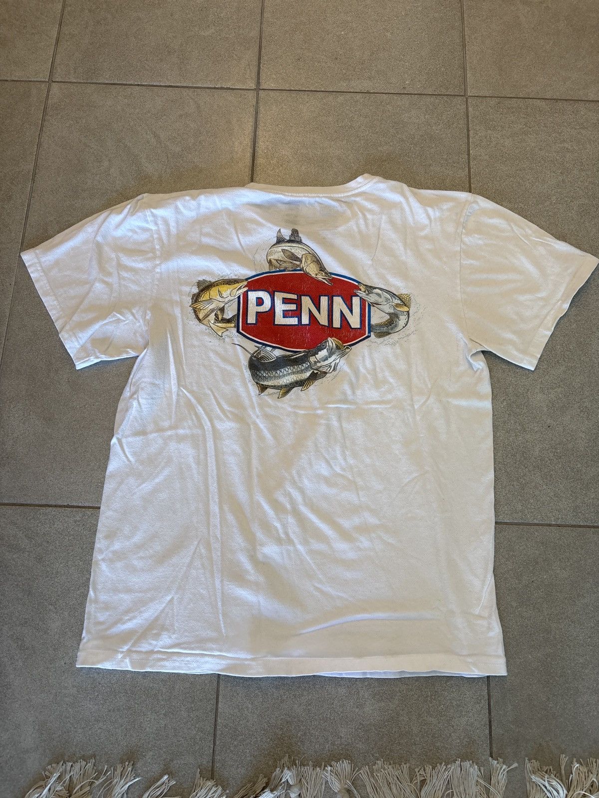 Penn Vintage 2015 Penn Fishing Reels Snook Spec Tarpon Red Tee Size US S / EU 44-46 / 1 - 1 Thumbnail