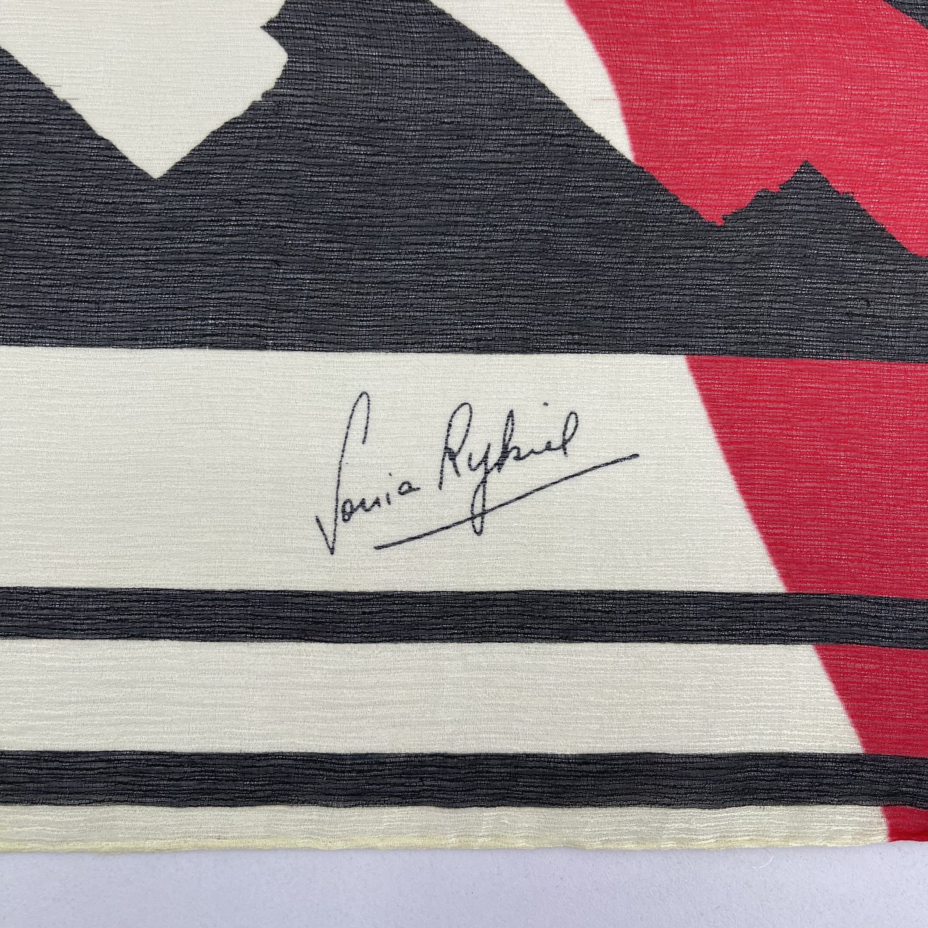 Sonia Rykiel Vintage Sonia Rykiel Silk Scarf - S7026 Size ONE SIZE - 6 Thumbnail