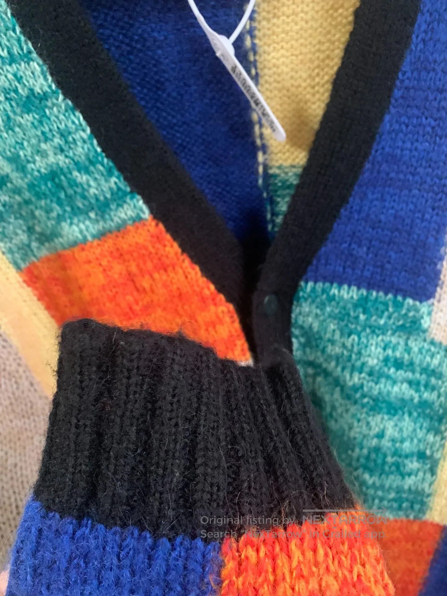Supreme Supreme SS19 Patchwork Mohair Cardigan. Size US L / EU 52-54 / 3 - 3 Thumbnail