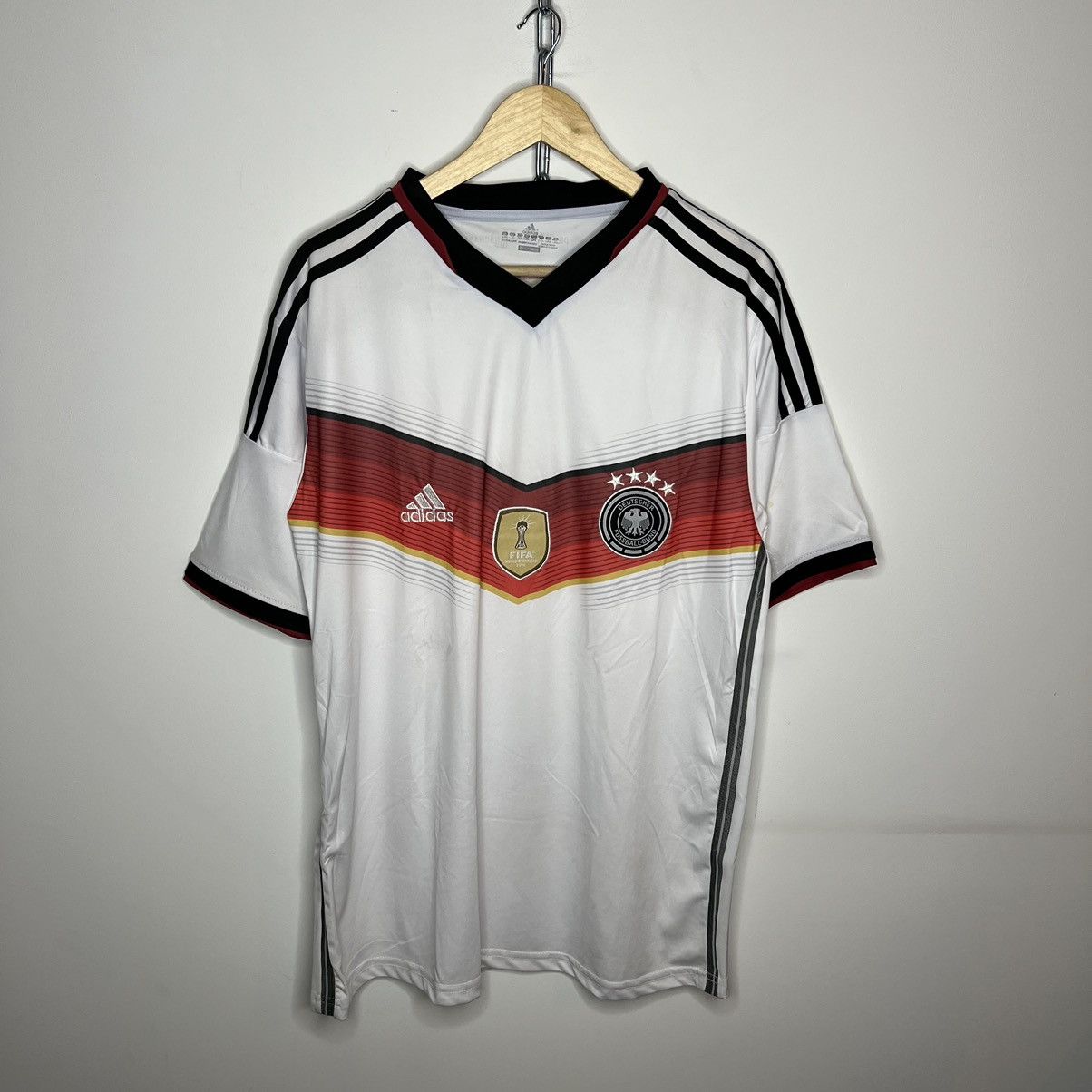 Adidas 2013 2014 Adidas Germany jersey Size US XL / EU 56 / 4 - 1 Thumbnail