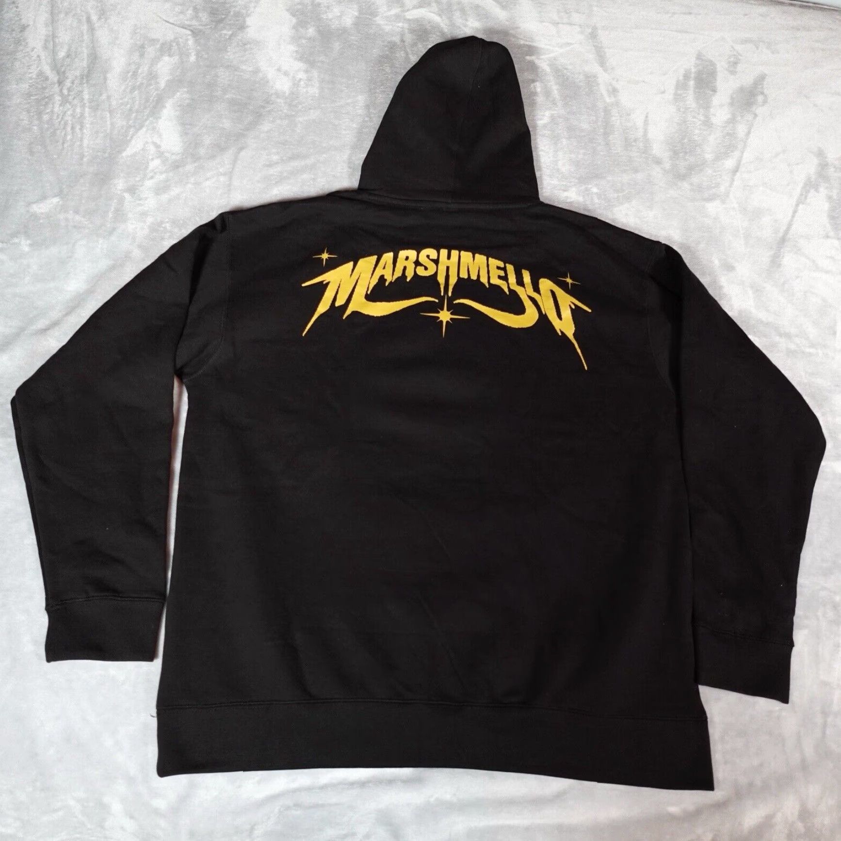 Vintage Fortnite x Marshmello Gaming Hoodie Adult XL Black Graphic Print Size US XL / EU 56 / 4 - 2 Thumbnail