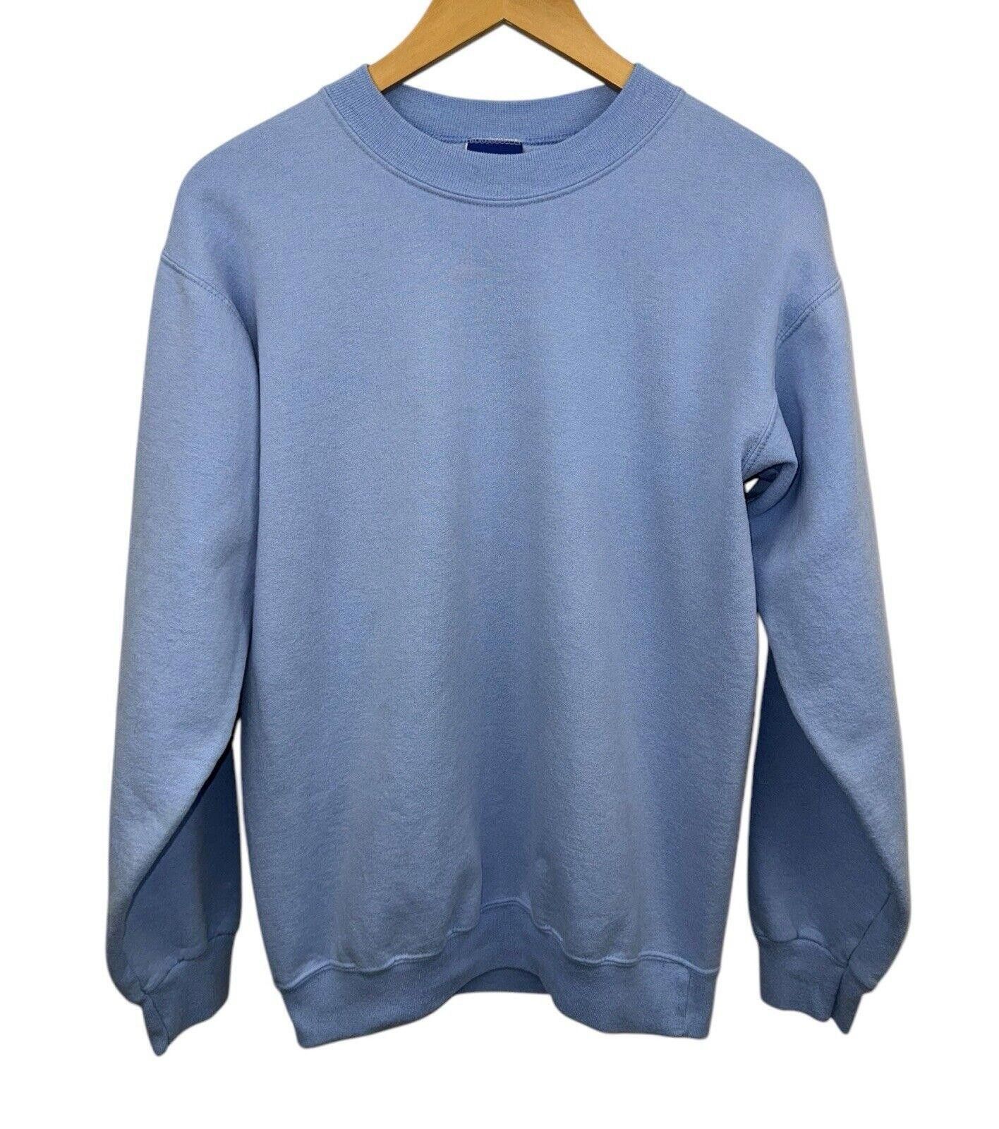 Champion Vintage Champion University Blue Crewneck Sweatshirt Sz S Size US 30 / EU 46 - 1 Thumbnail