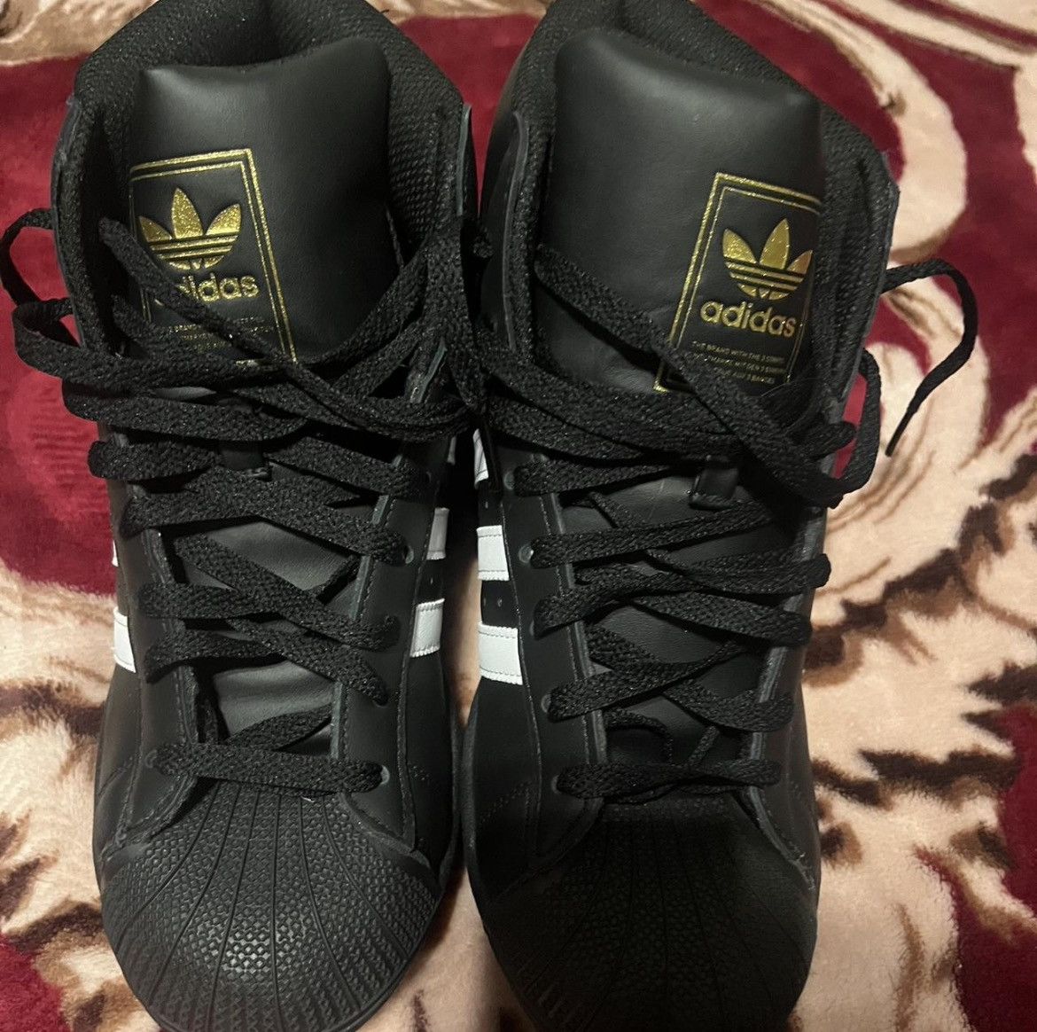 Adidas PRO MODEL ADV SHOES Size US 9 / EU 42 - 2 Thumbnail
