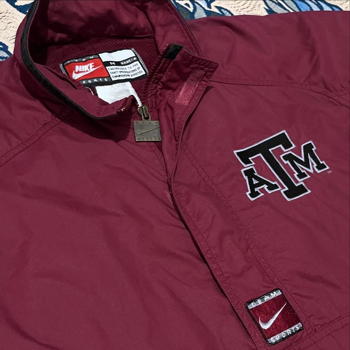 Nike × Vintage WINDBREAKER VINTAGE “TEAM NIKE: AGGIES ATM” Size US L / EU 52-54 / 3 - 3 Thumbnail