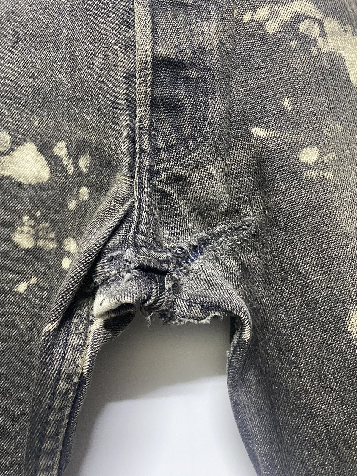 Levi's Vintage Levi’s 501 WPL 423 Distressed Denim Jeans Size US 32 / EU 48 - 16 Thumbnail