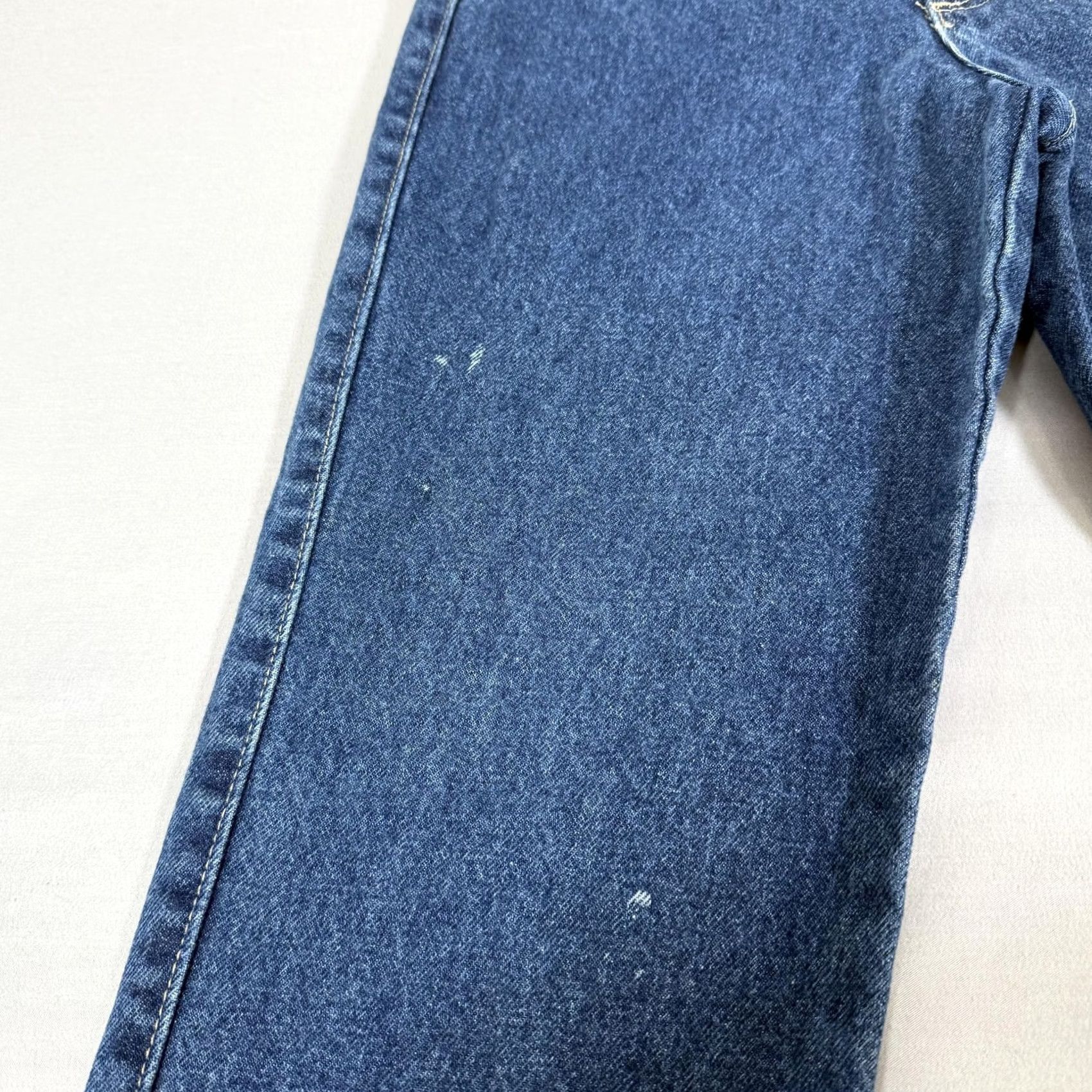 Denime VINTAGE Rough Rider Jeans Womens 7 Blue Bare Back Slim Fit Denim Pants Western Shirt? Size 28" / US 6 / IT 42 - 4 Thumbnail