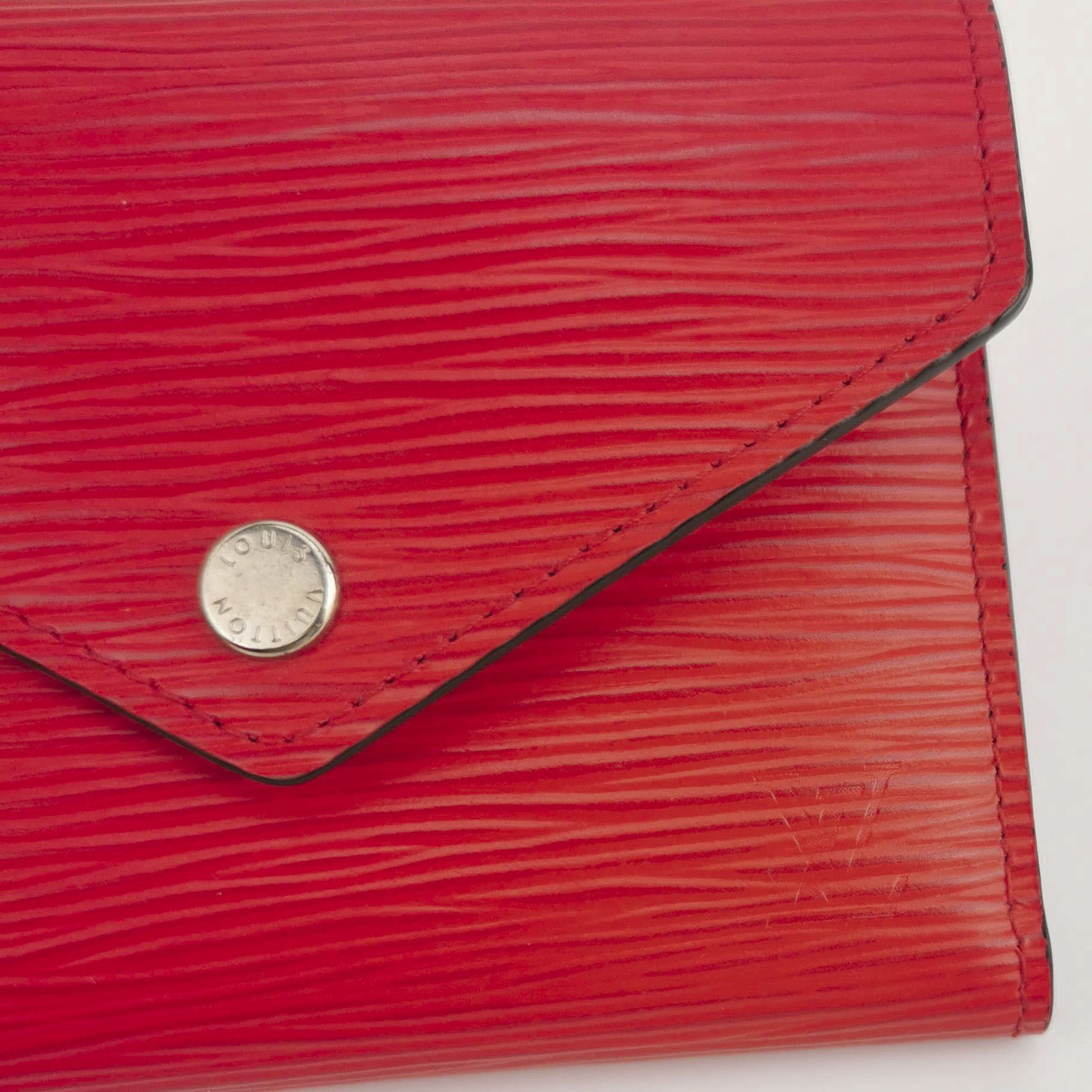 Louis Vuitton Louis Vuitton (LV) Cowhide Solid Color Water Ripple Wallet Size ONE SIZE - 2 Thumbnail